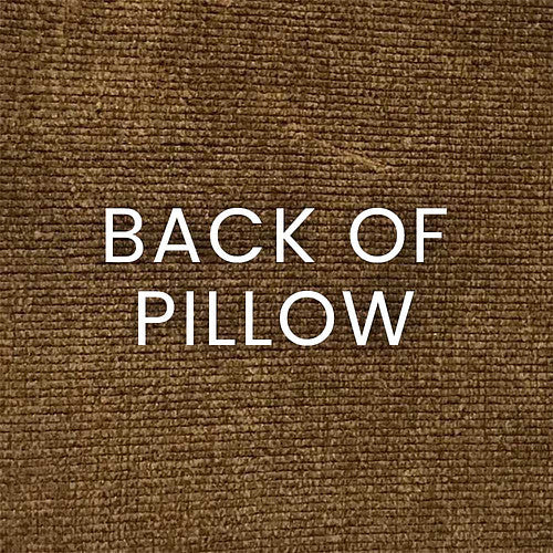 Luxury Lumbar Pillow - 24" x 14"- Gold Wolf