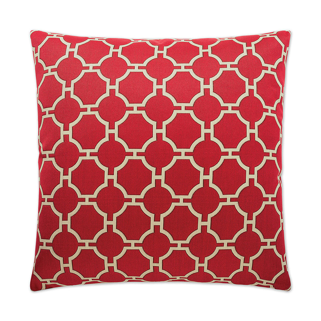 Luxury Pillow -  24" x 24" - Kinder-Red