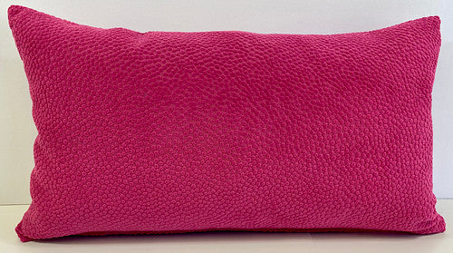 Luxury Lumbar Pillow - 24" x 14" - Pasadena Pink