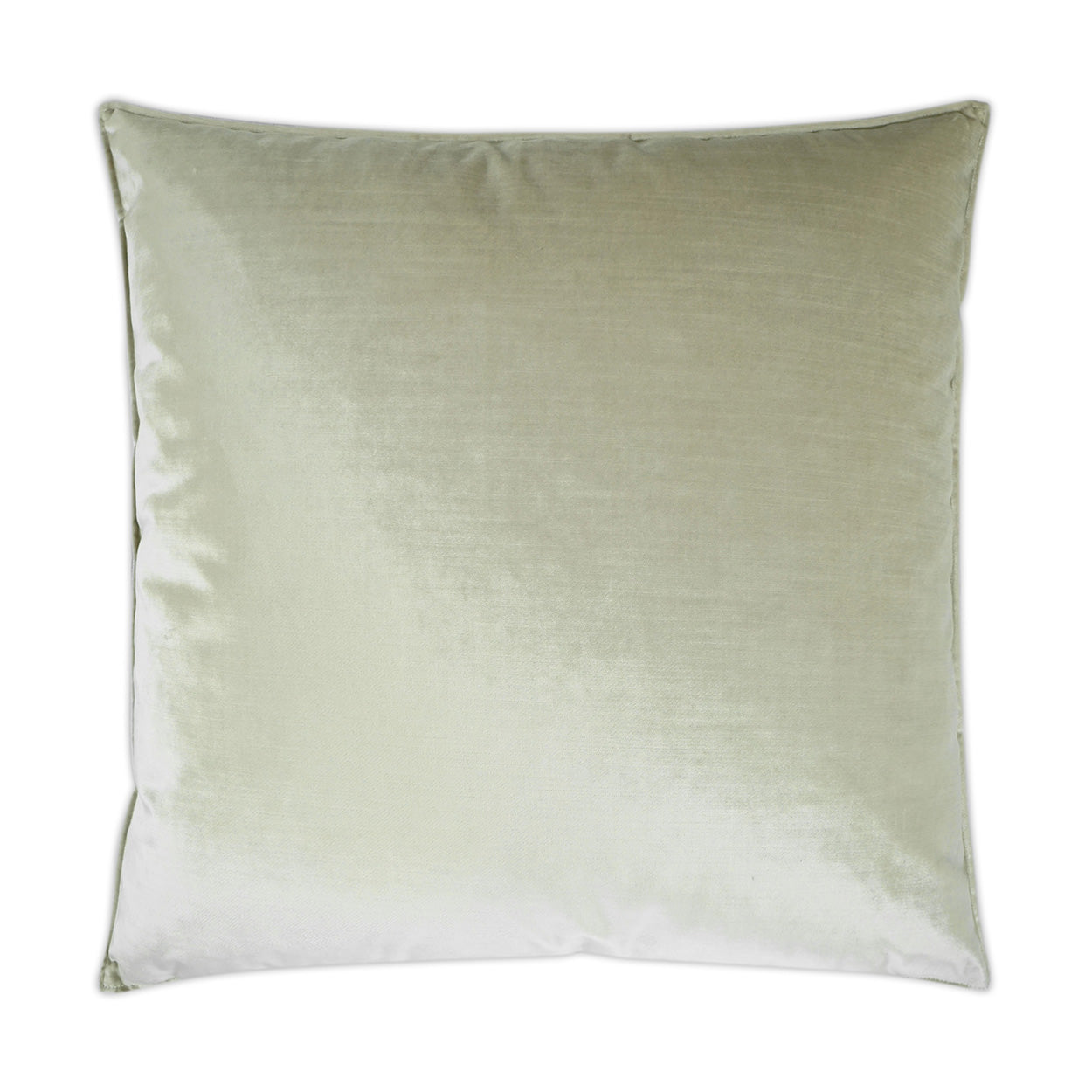 Luxury Pillow - 24" x 24" - Iridescence-Orange & Silver; Glimmering copper colored velvet with a glimmering ivory velvet back