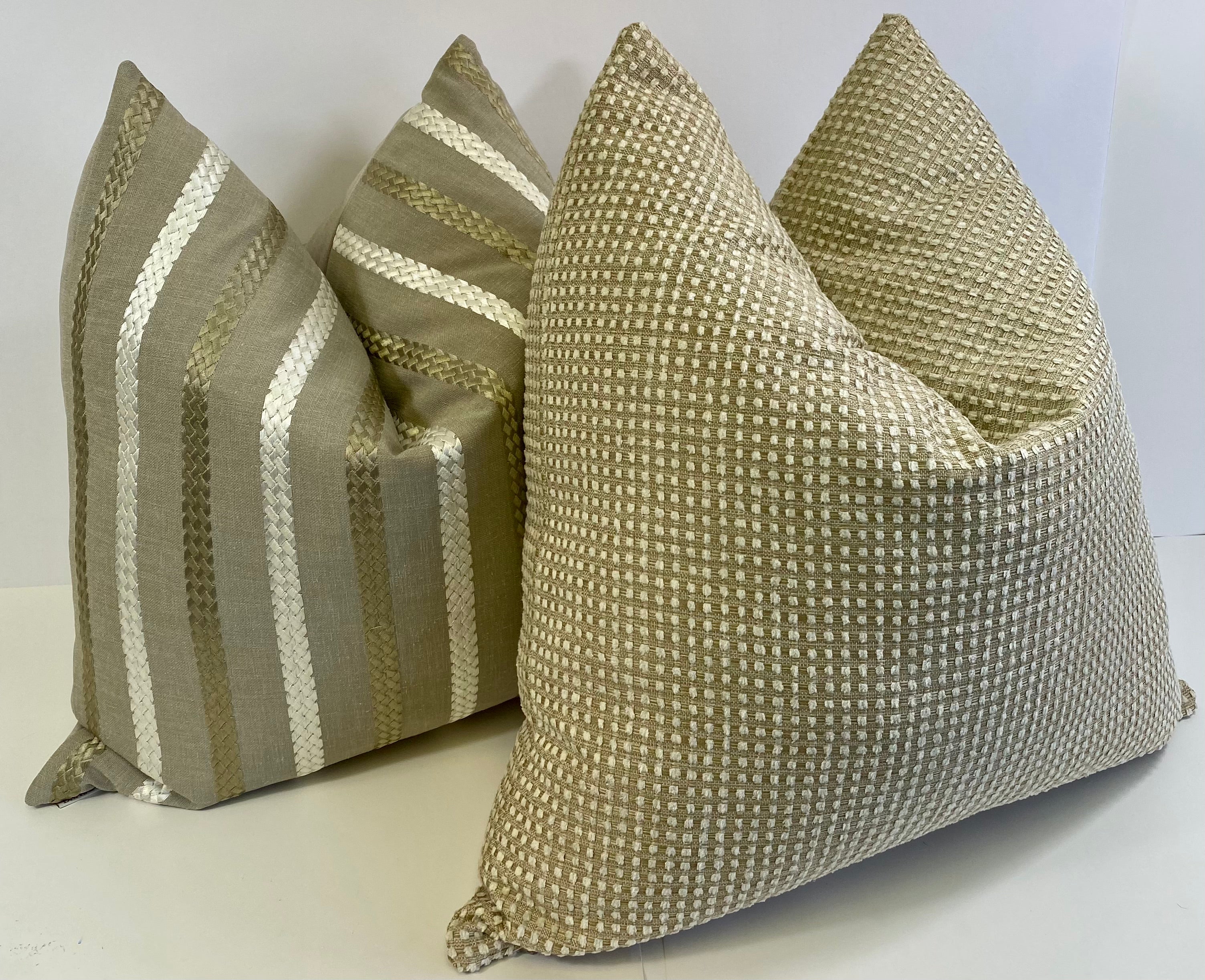 Luxury Pillow - 24" x24" - Bohemian-Cream