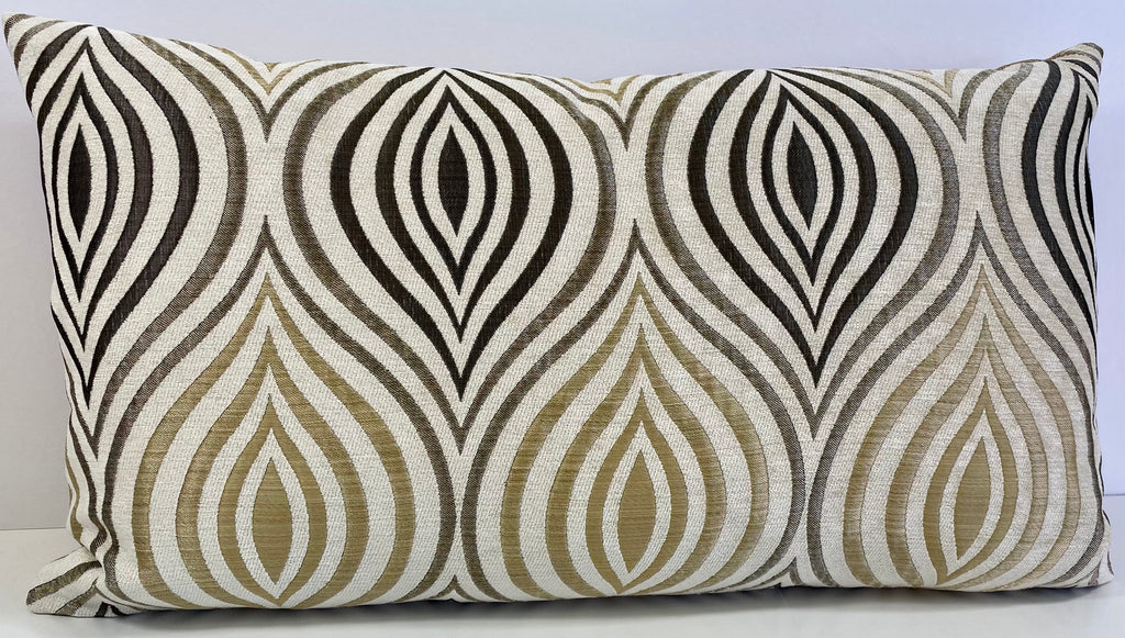 Luxury Lumbar Pillow- 24" x 14"- Koza Cream