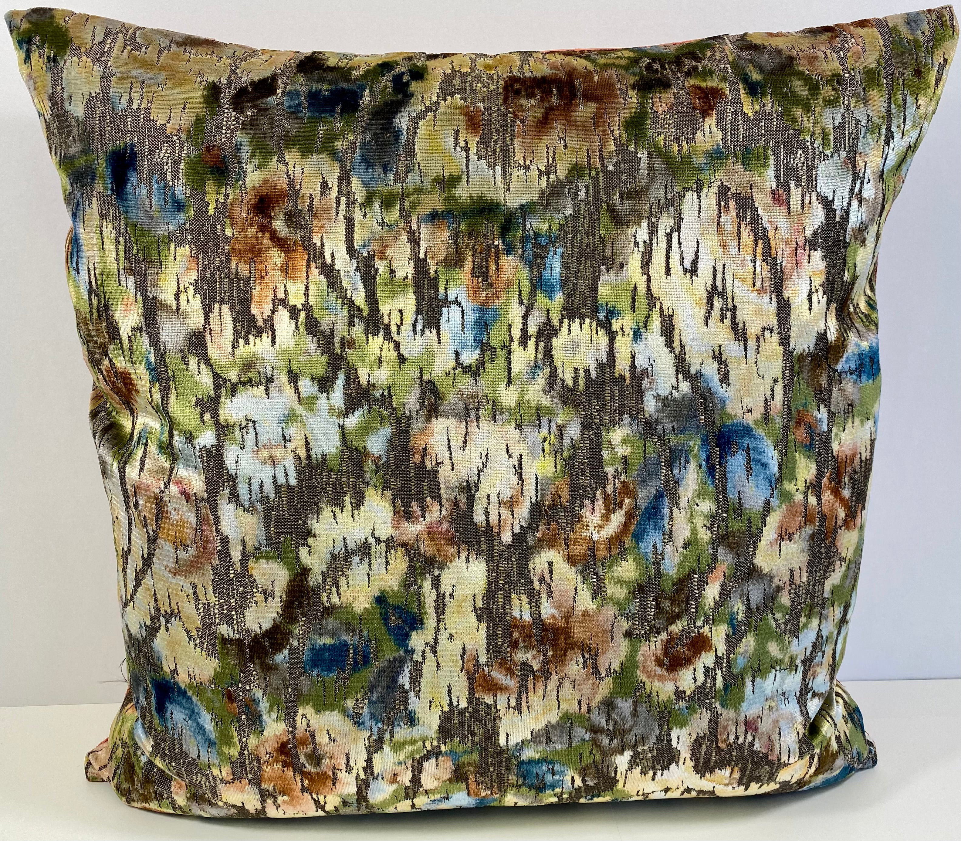 Luxury Pillow – 24" × 24" – Salerno Jewel