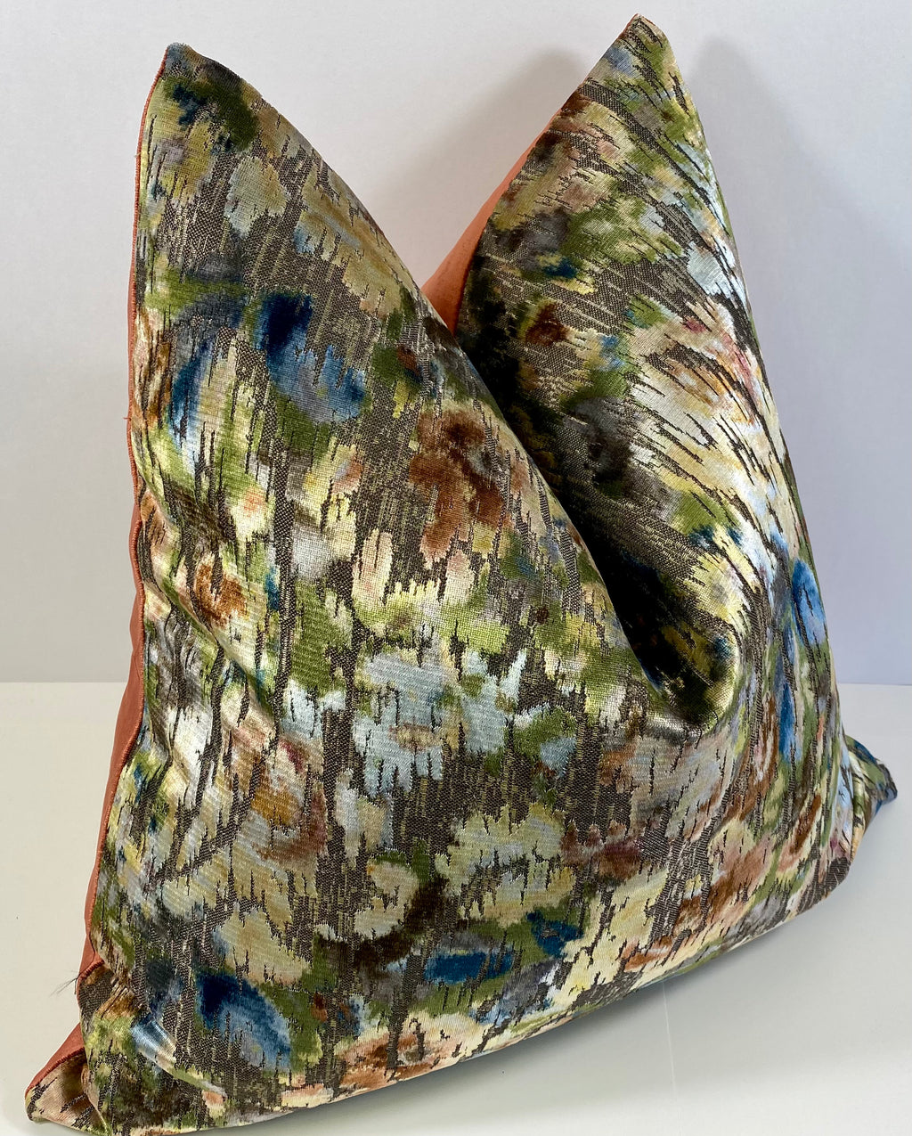 Luxury Pillow – 24" × 24" – Salerno Jewel