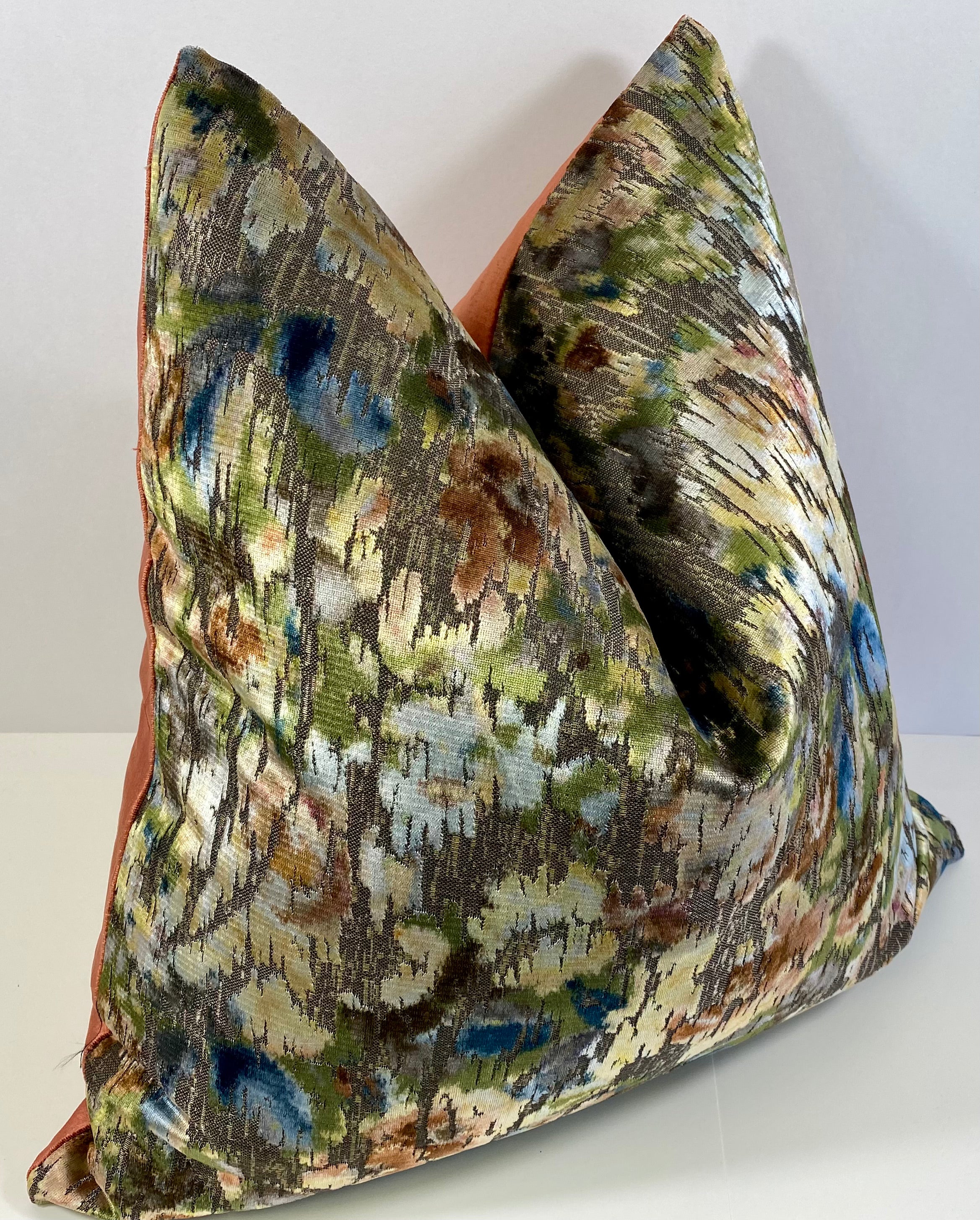 Luxury Pillow – 24" × 24" – Salerno Jewel