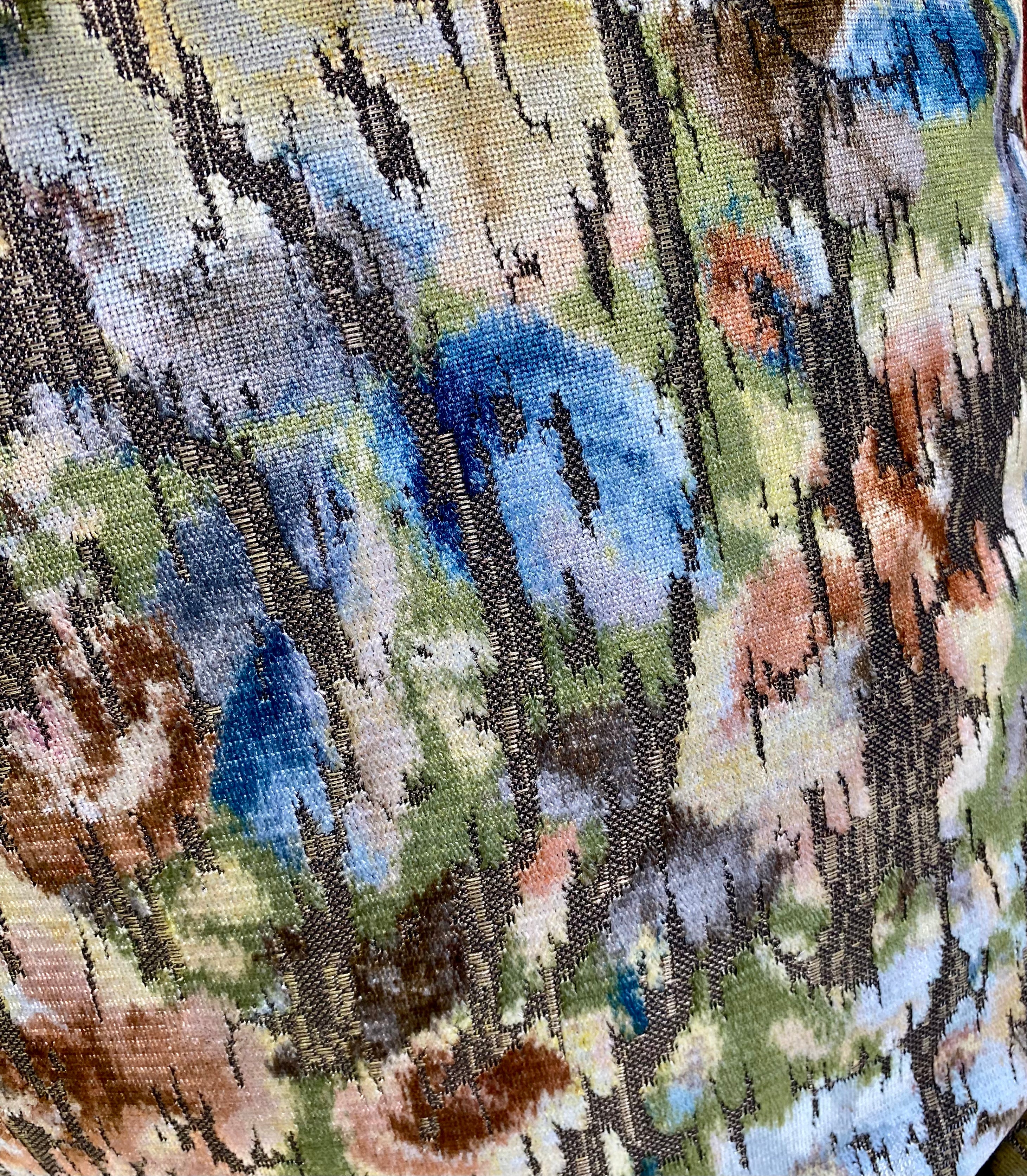 Luxury Pillow – 24" × 24" – Salerno Jewel