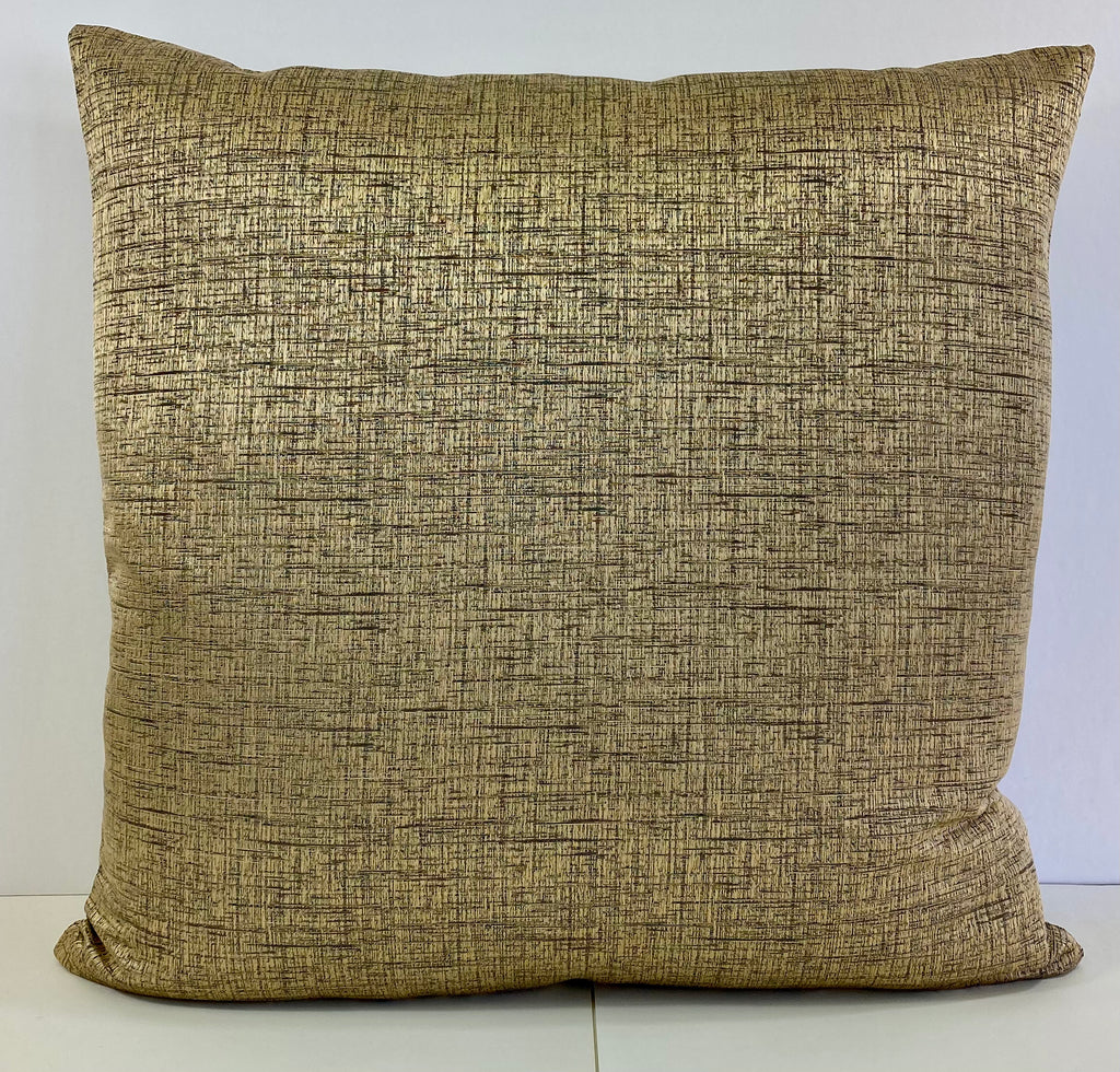 Luxury Pillow – 24" × 24" – Bristol Gold