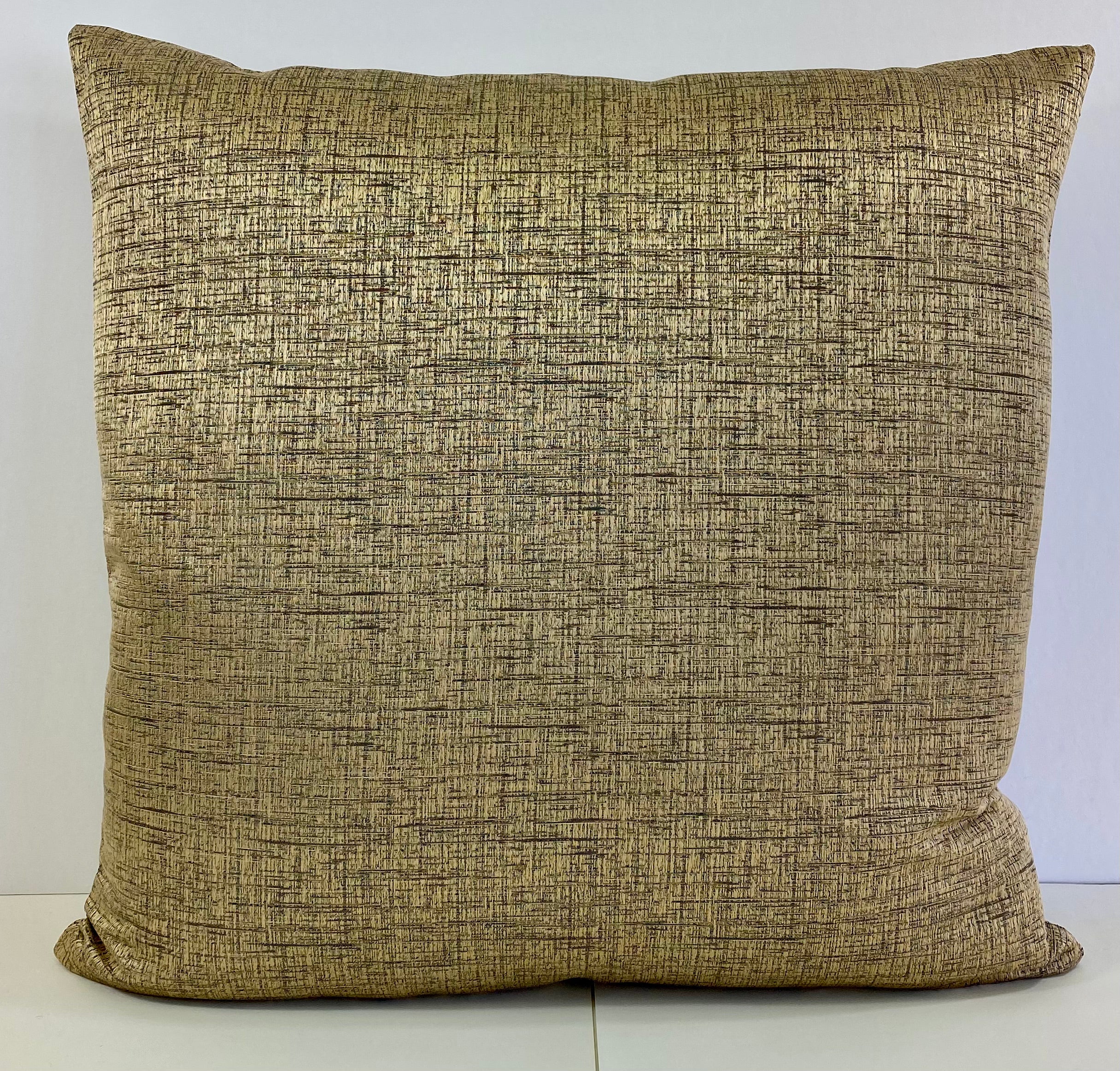Luxury Pillow – 24" × 24" – Bristol Gold