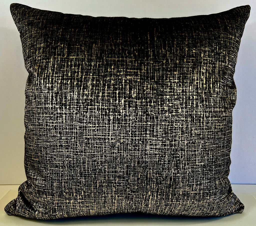 Luxury Pillow - 24” x 24” - Bristol Black