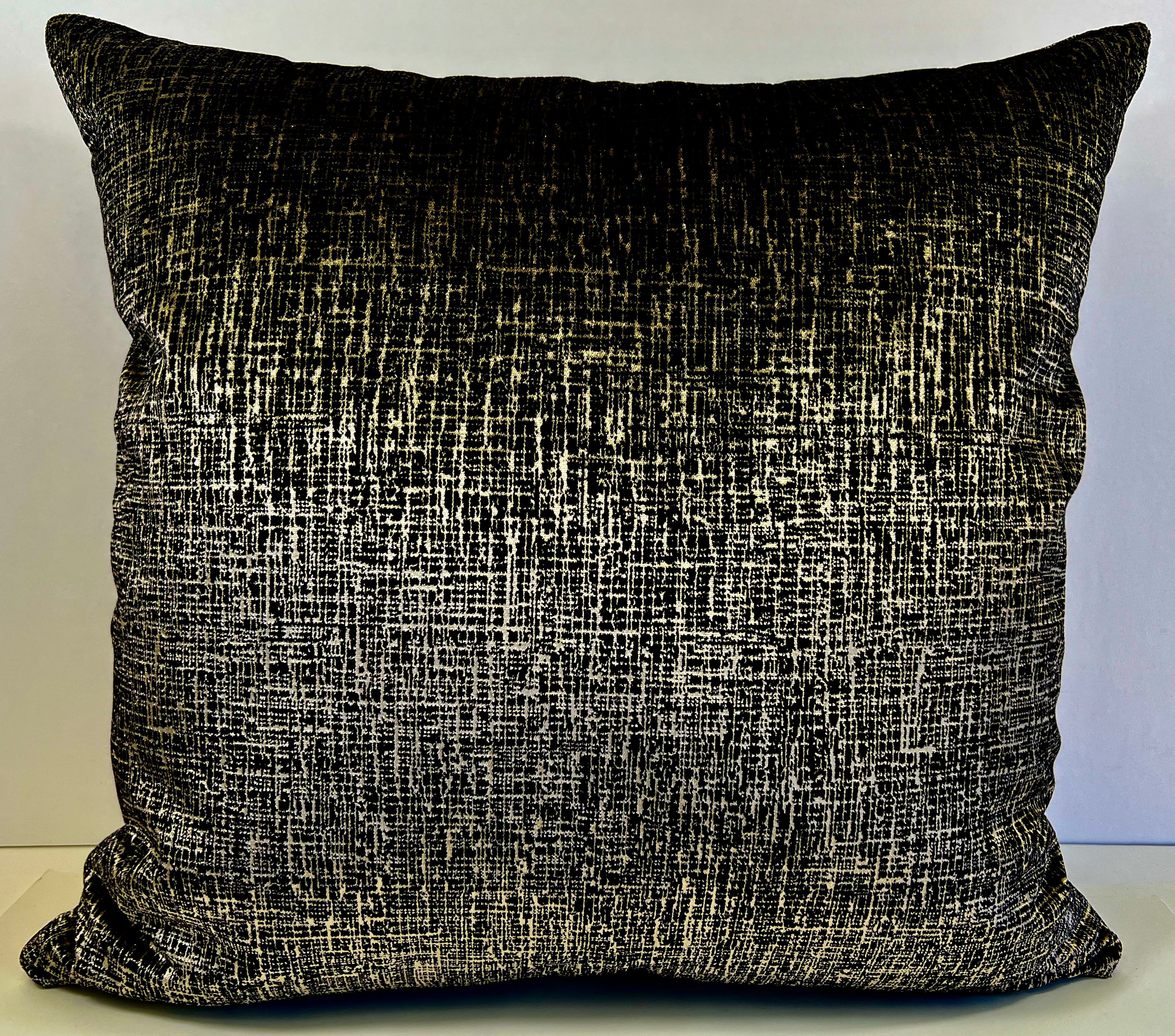 Luxury Pillow - 24” x 24” - Bristol Black