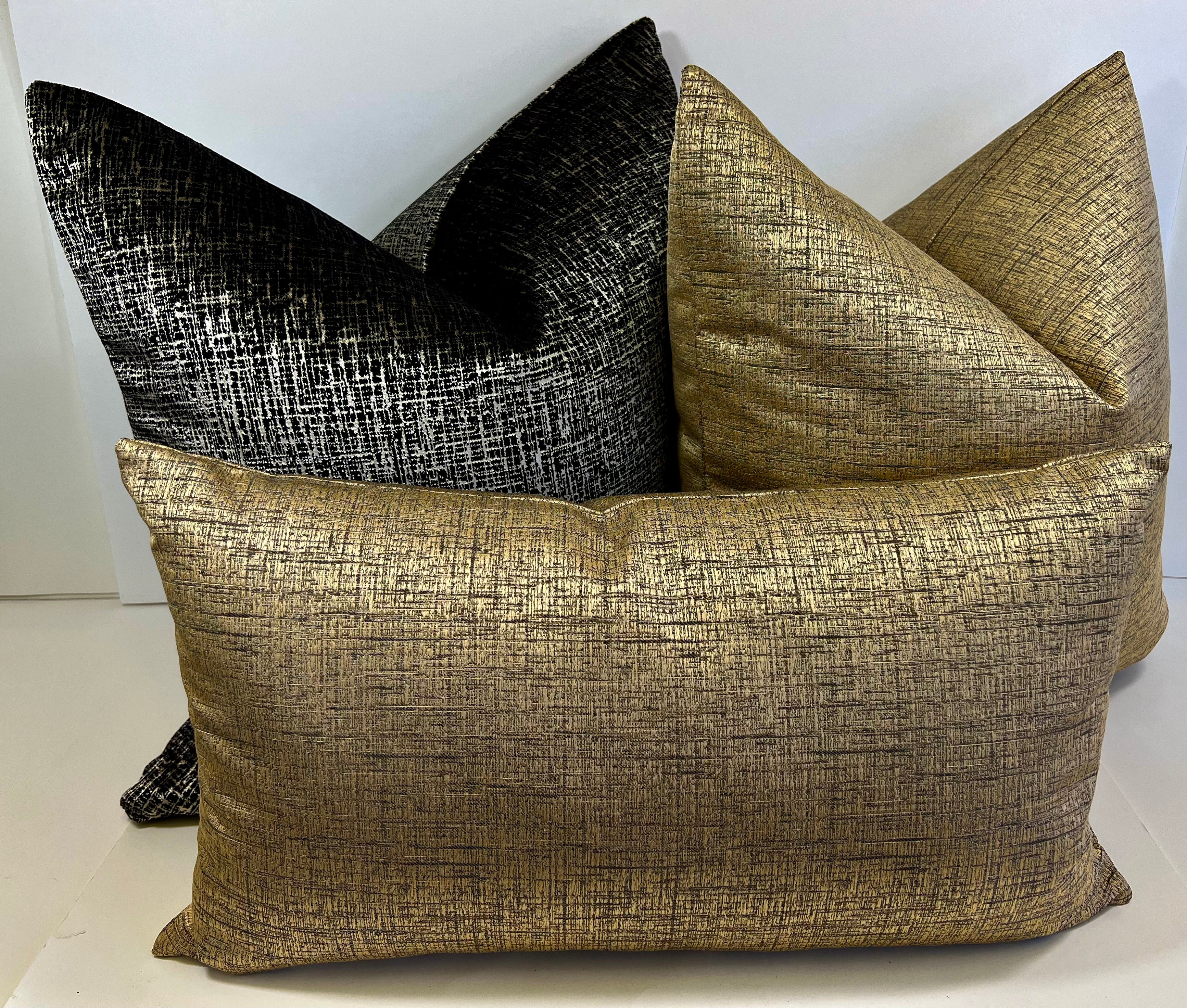 Luxury Pillow – 24" × 24" – Bristol Gold