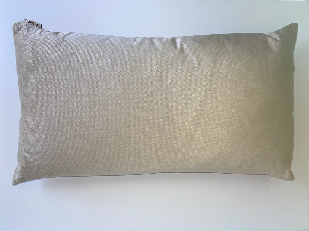 Luxury Lumbar Pillow - 24" x 14"- Cabenet Oyster