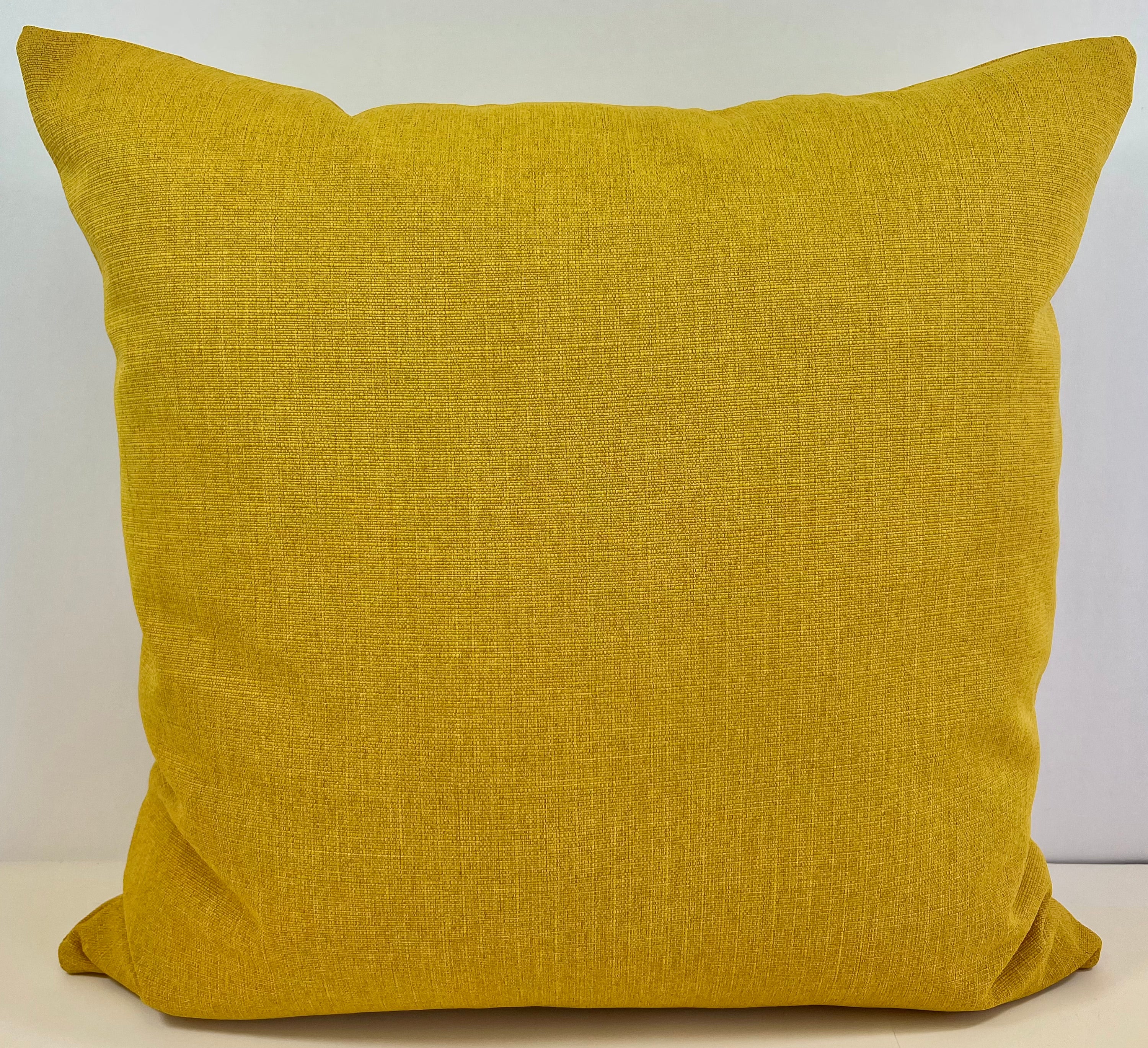 Bright yellow online pillows