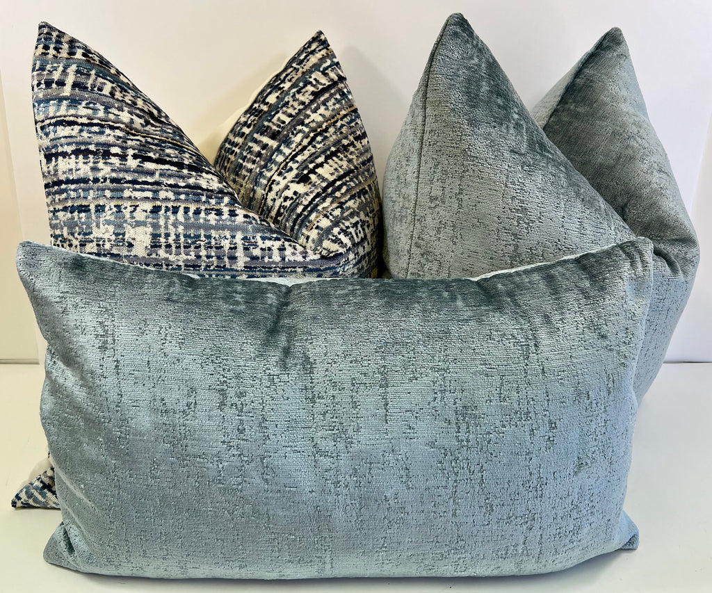 Luxury Pillow -  24" x 24" -  Hamlet-Mist