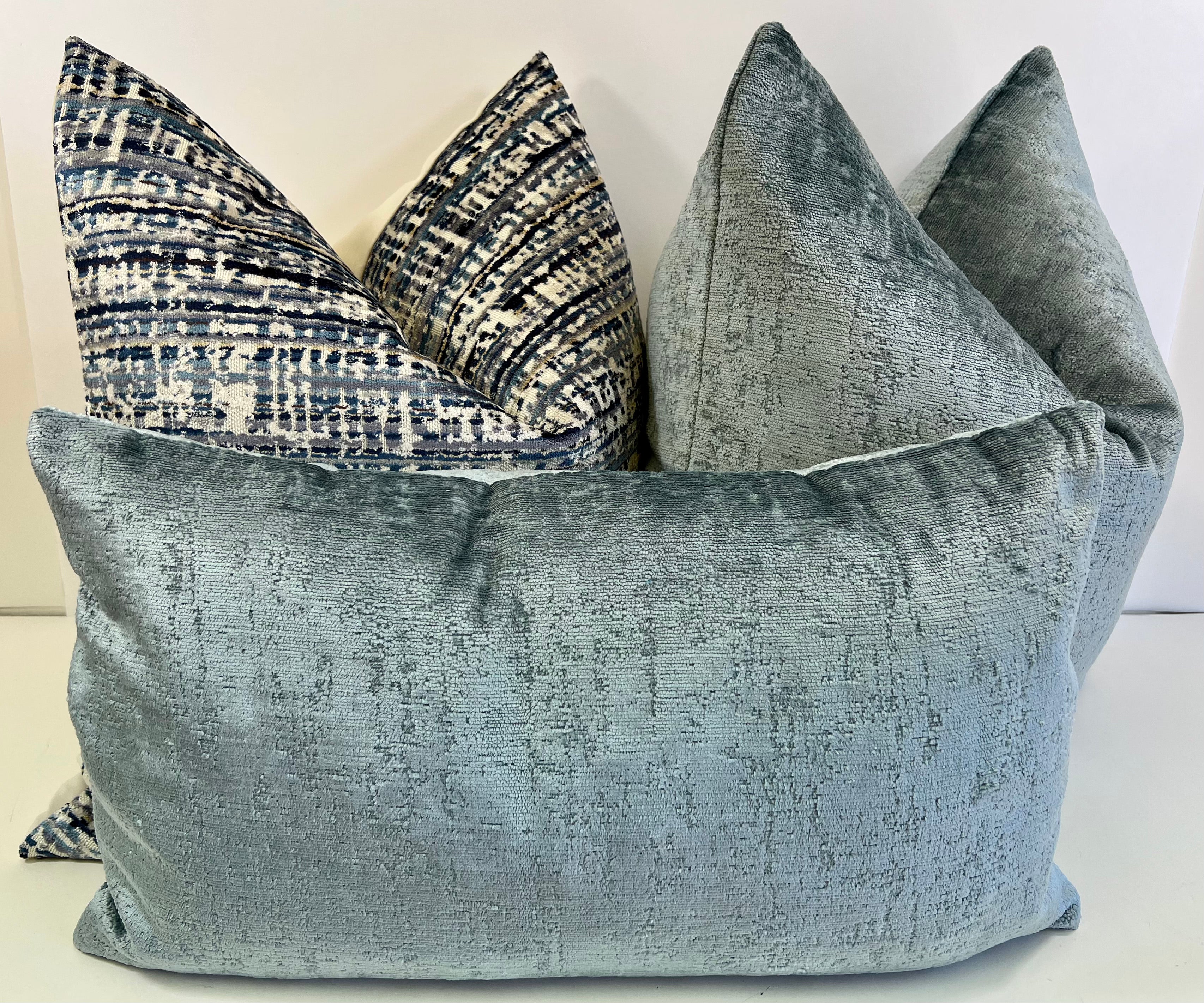 Luxury Pillow -  24" x 24" -  Hamlet-Mist