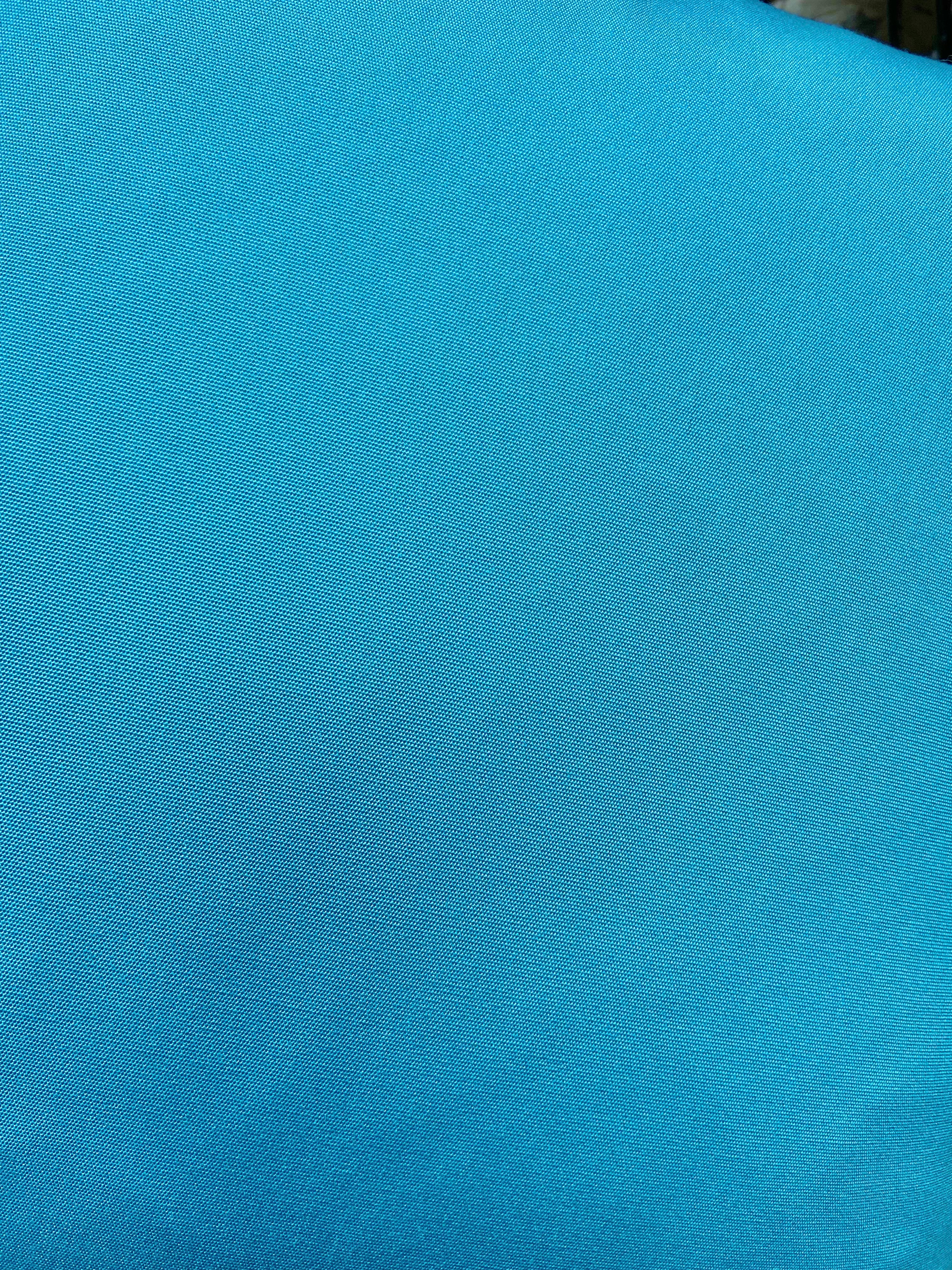 Luxury Outdoor Pillow - 22" x 22" - Saint Kitts - Aqua