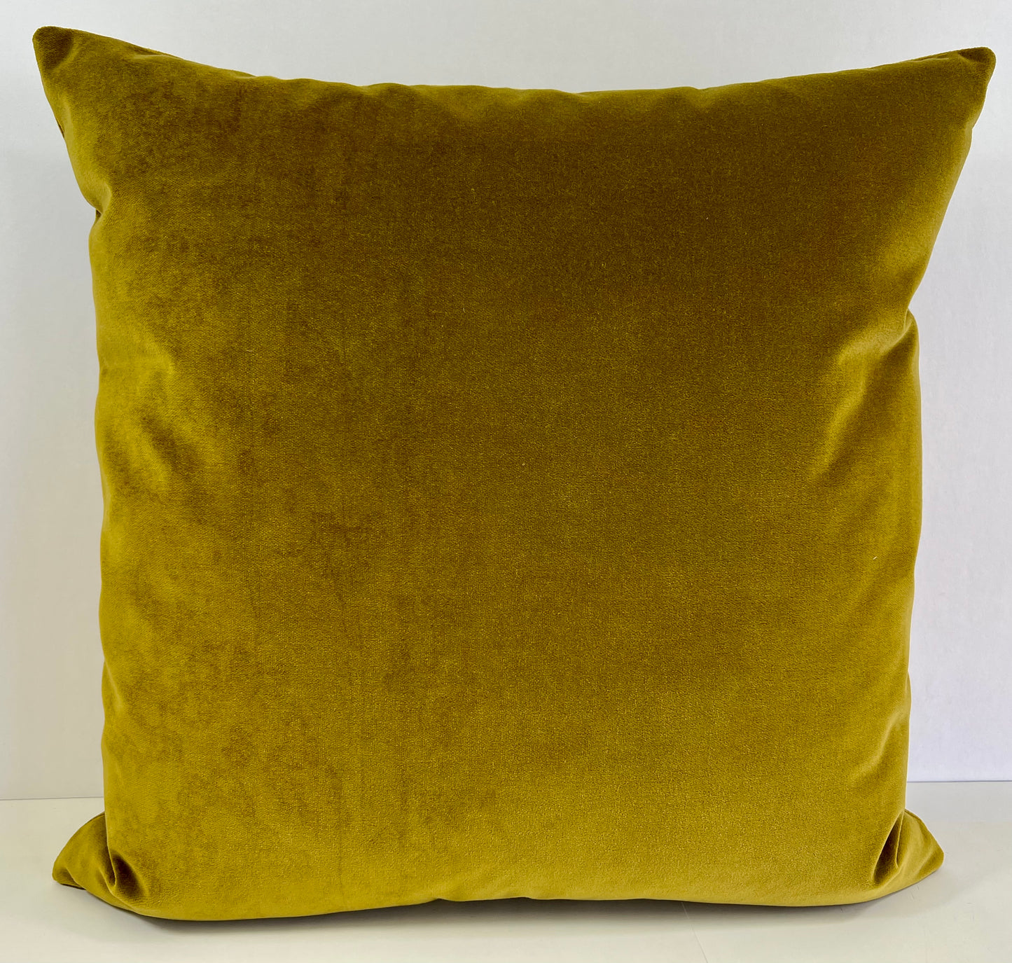 Luxury Pillow - 24" x 24" - French Garden; A beautiful shade of deep chartreuse