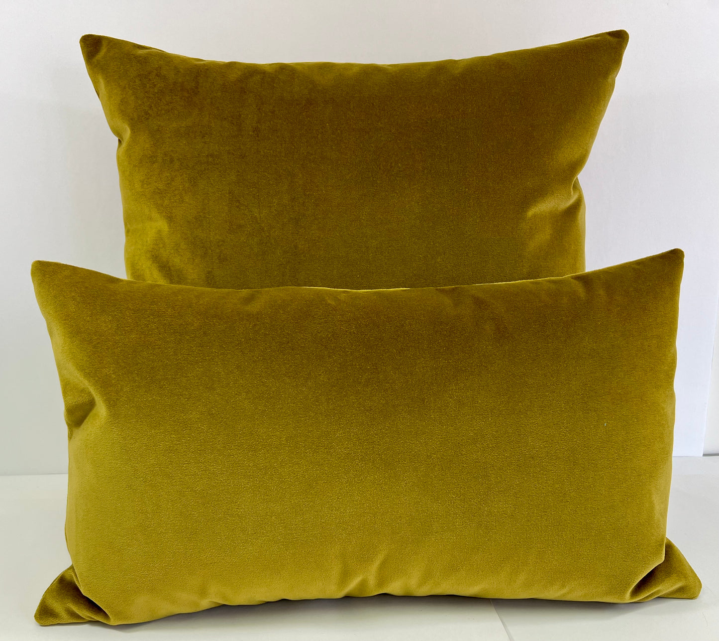 Luxury Pillow - 24" x 24" - French Garden; A beautiful shade of deep chartreuse