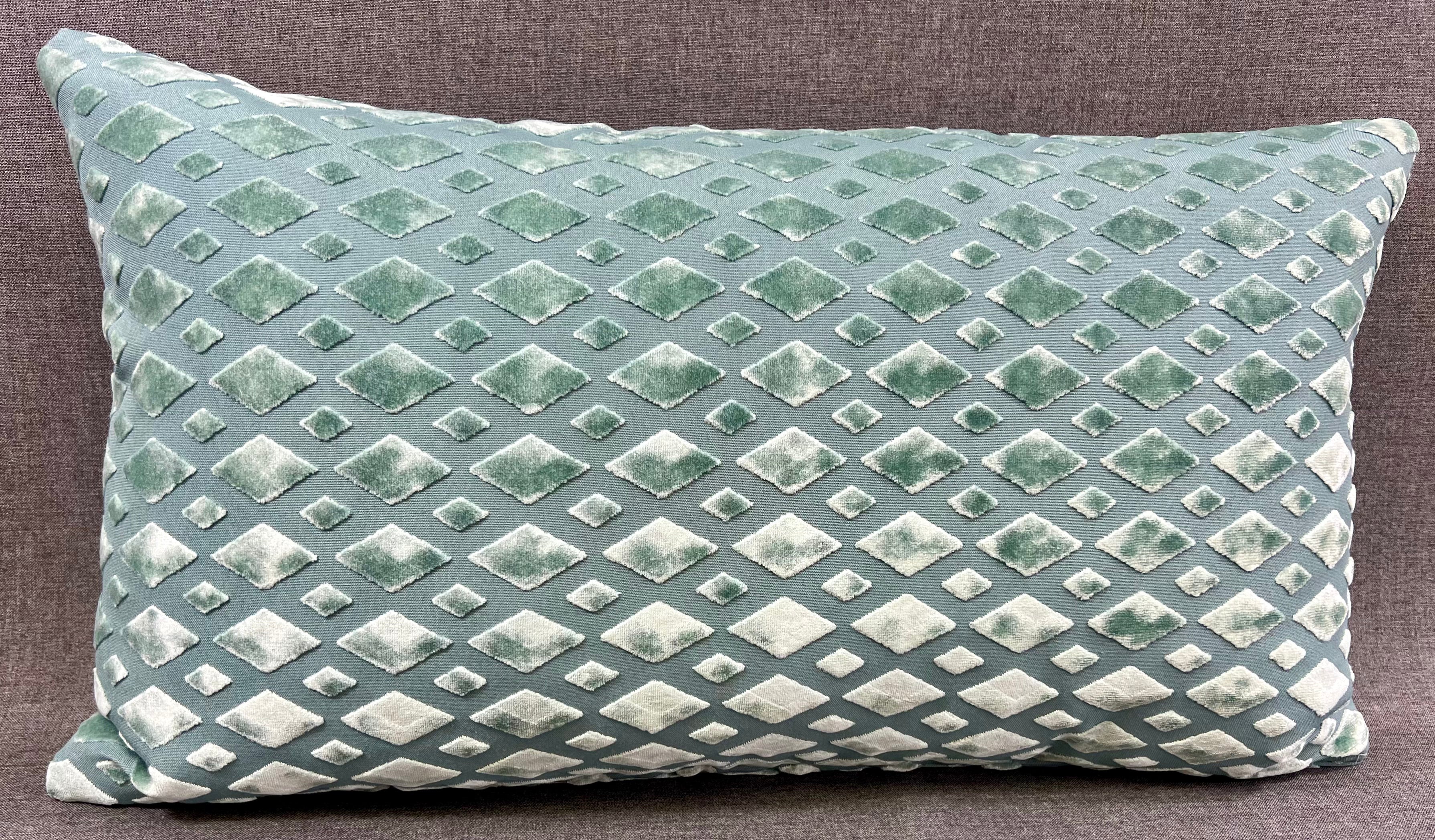 Seafoam lumbar outlet pillow