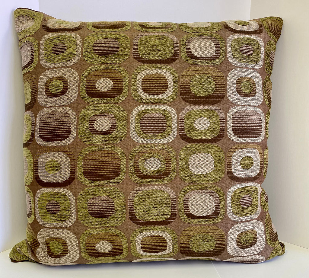 Luxury Pillow - 24" x 24" - Mid-Century Groove