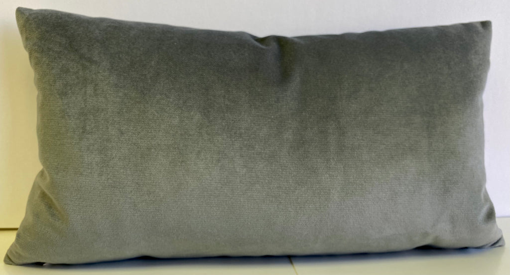 Luxury Lumbar Pillow - 24” x 14”- Belvedere Graphite