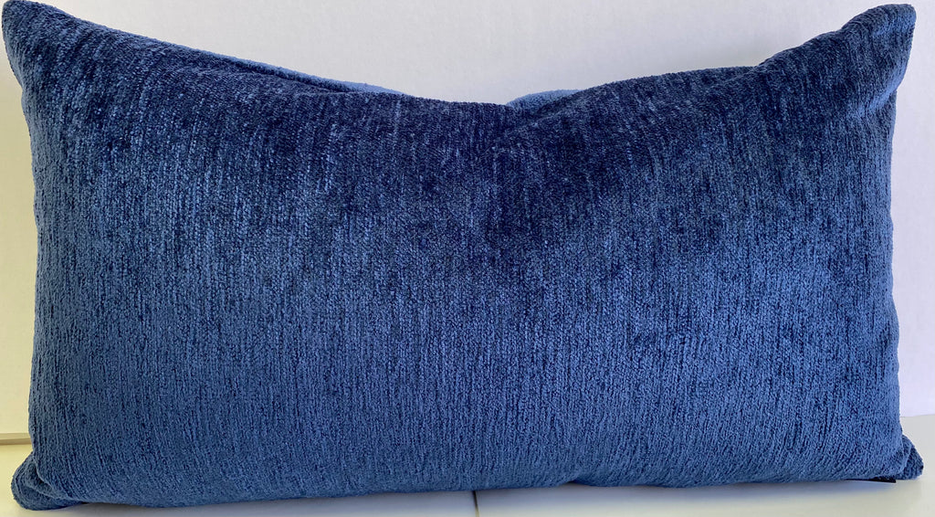 Luxury Lumbar Pillow - 24" x 14" - Cuddle Lumbar-Indigo