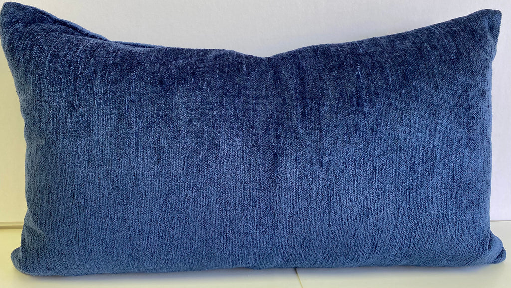 Luxury Lumbar Pillow - 24" x 14" - Cuddle Lumbar-Indigo