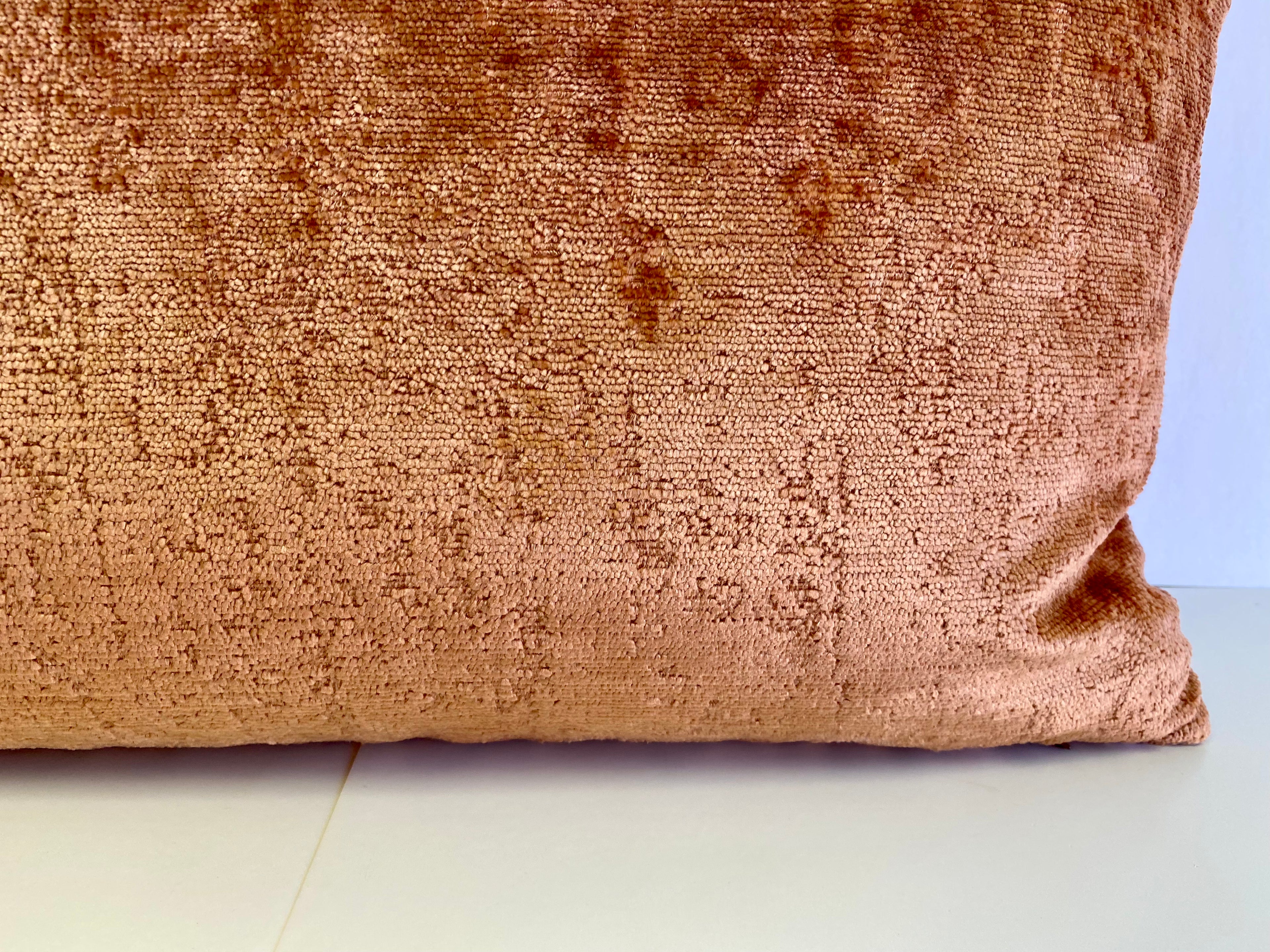 Luxury Lumbar Pillow - 24" x 14"-  Hamlet Salmon