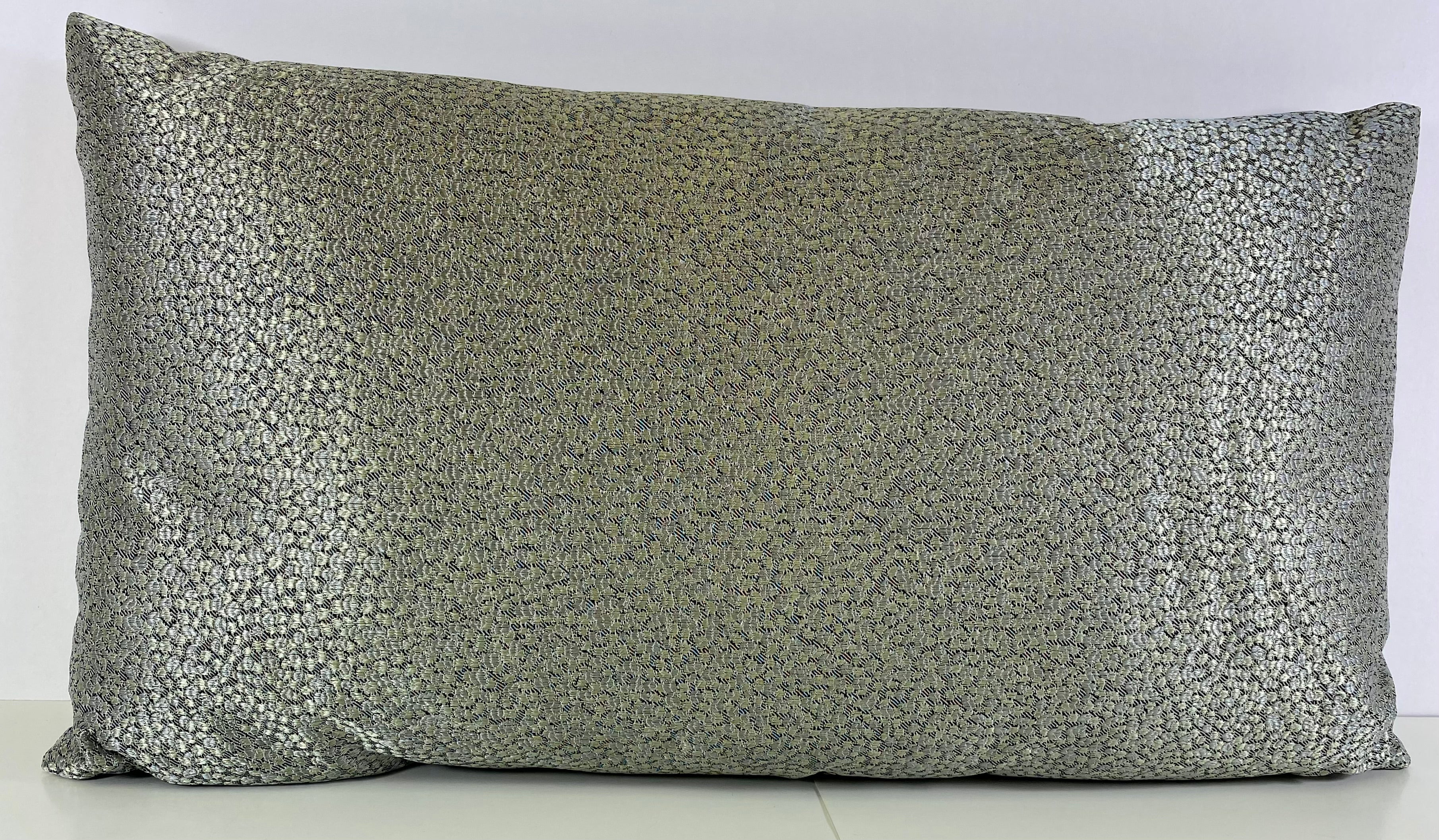 Luxury Lumbar Pillow - 24" x 14"- Pebble Rebel Graphite