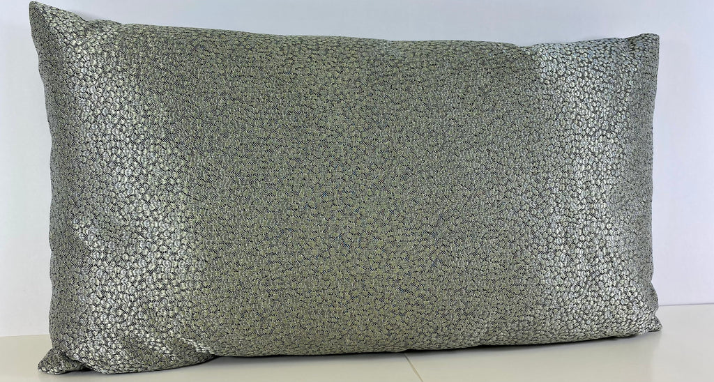 Luxury Lumbar Pillow - 24" x 14"- Pebble Rebel Graphite