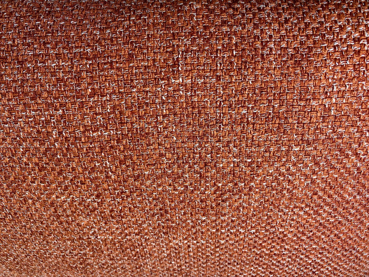 Luxury Lumbar Pillow - 24" x 14" Prelude Lumbar-Papaya; Textural weave of terracotta & wheat color