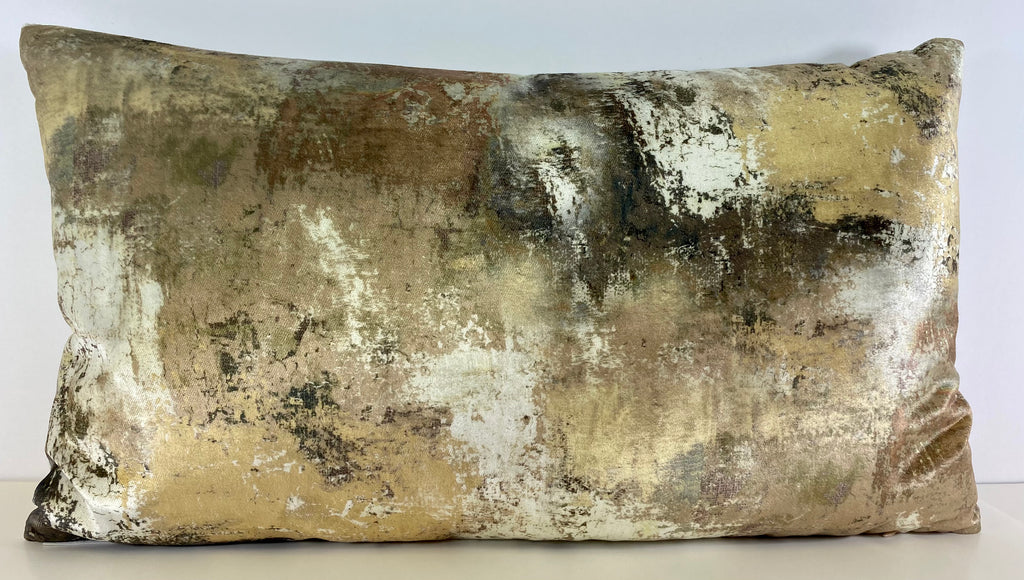 Luxury Lumbar Pillow - 24" x 14"- Reverie Topaz