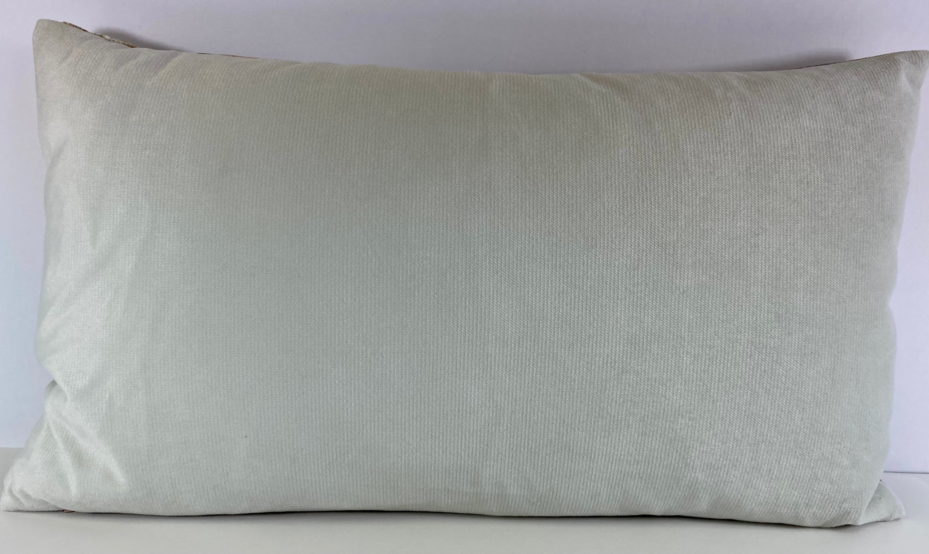 Luxury Lumbar Pillow - 24" x 14"- Reverie Topaz