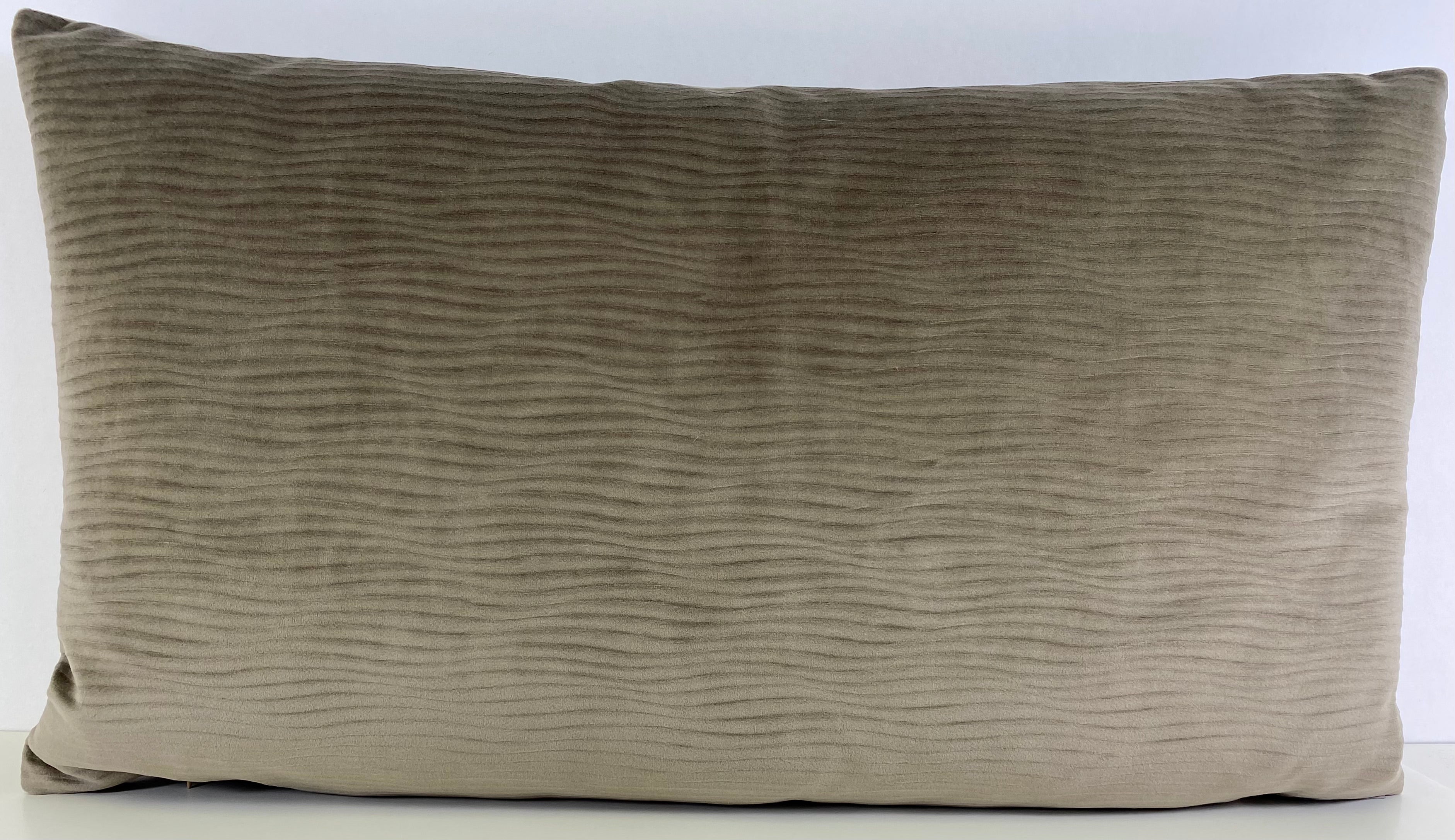 Luxury Lumbar Pillow - 24" x 14" - Stream Mushroom