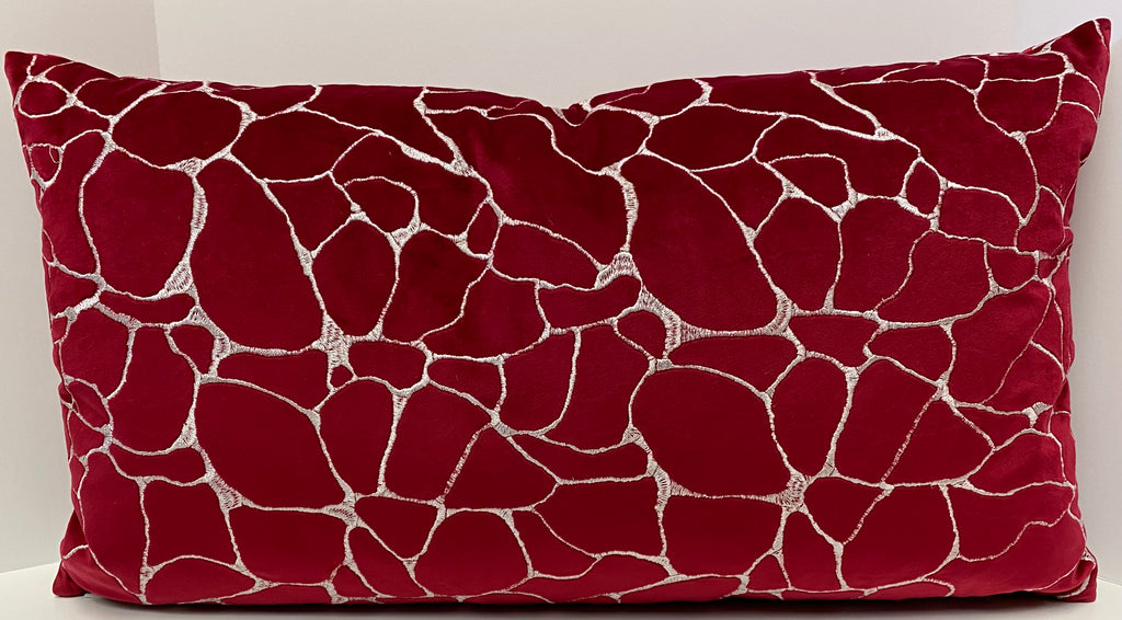 Dare Fuchsia – 24" × 14" Luxury Lumbar Pillow
