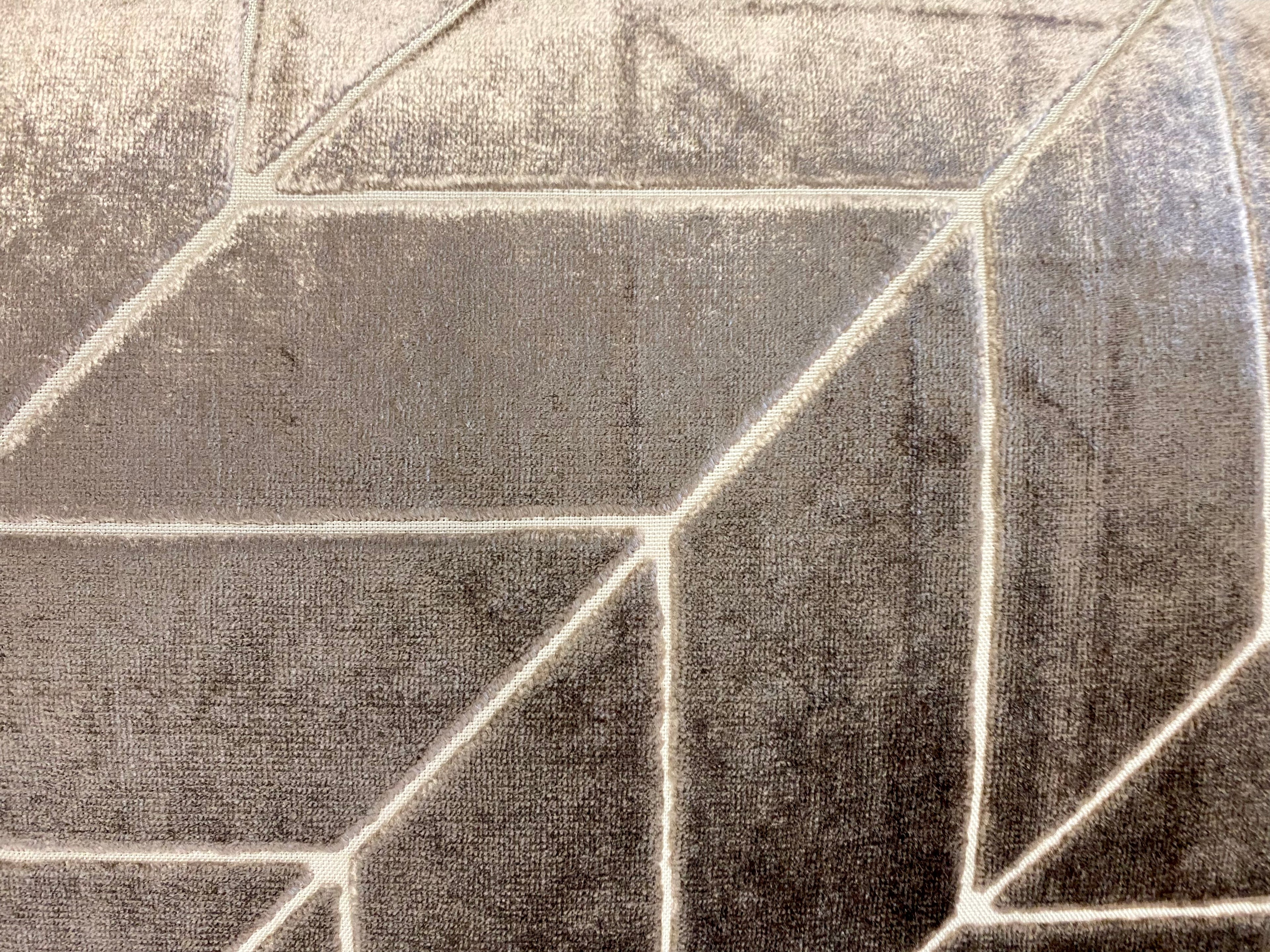 Luxury Lumbar Pillow - 24" x 14"- Villa Mocha