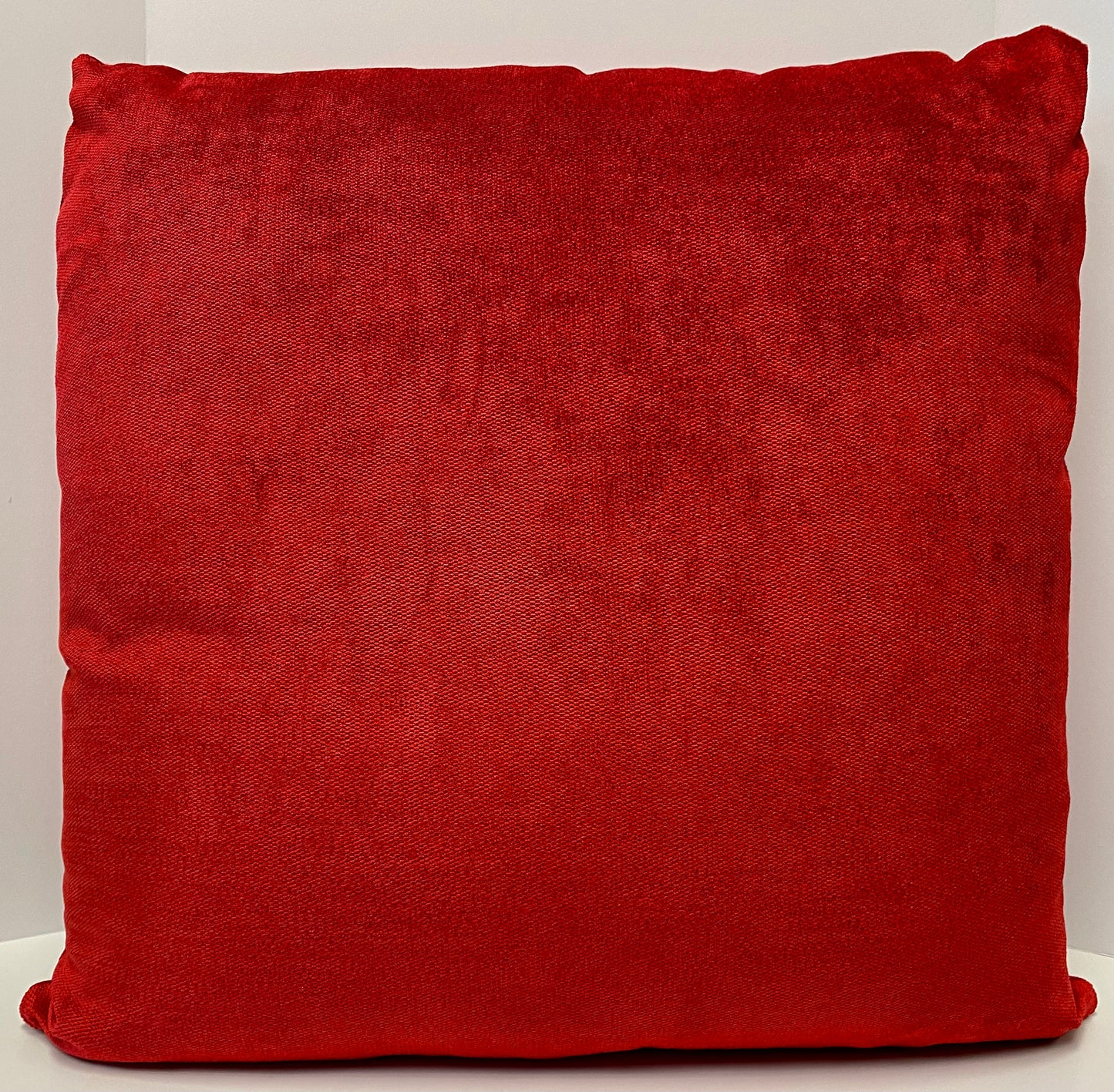 Luxury Pillow -  24" x 24" - Aristocrat; Scarlet velvet