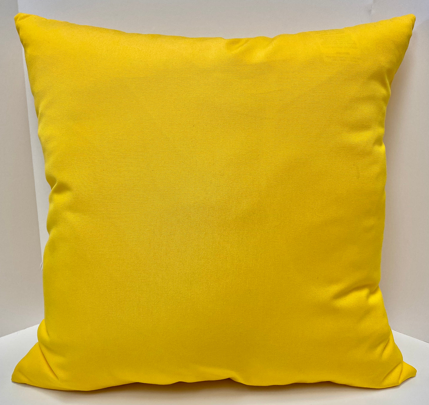 Luxury Outdoor Pillow - 22" x 22" - Tangiers-Sunshine; Sunbrella, or equivalent, fabric with fiber fill