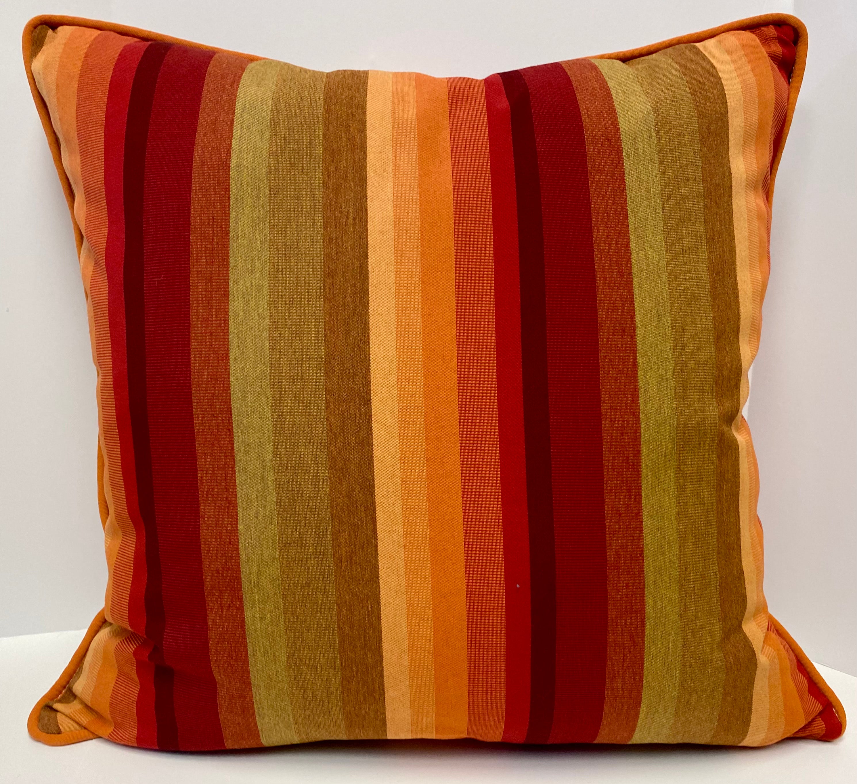 Luxury Outdoor Pillow Morocco-Stripe 22" x 22"