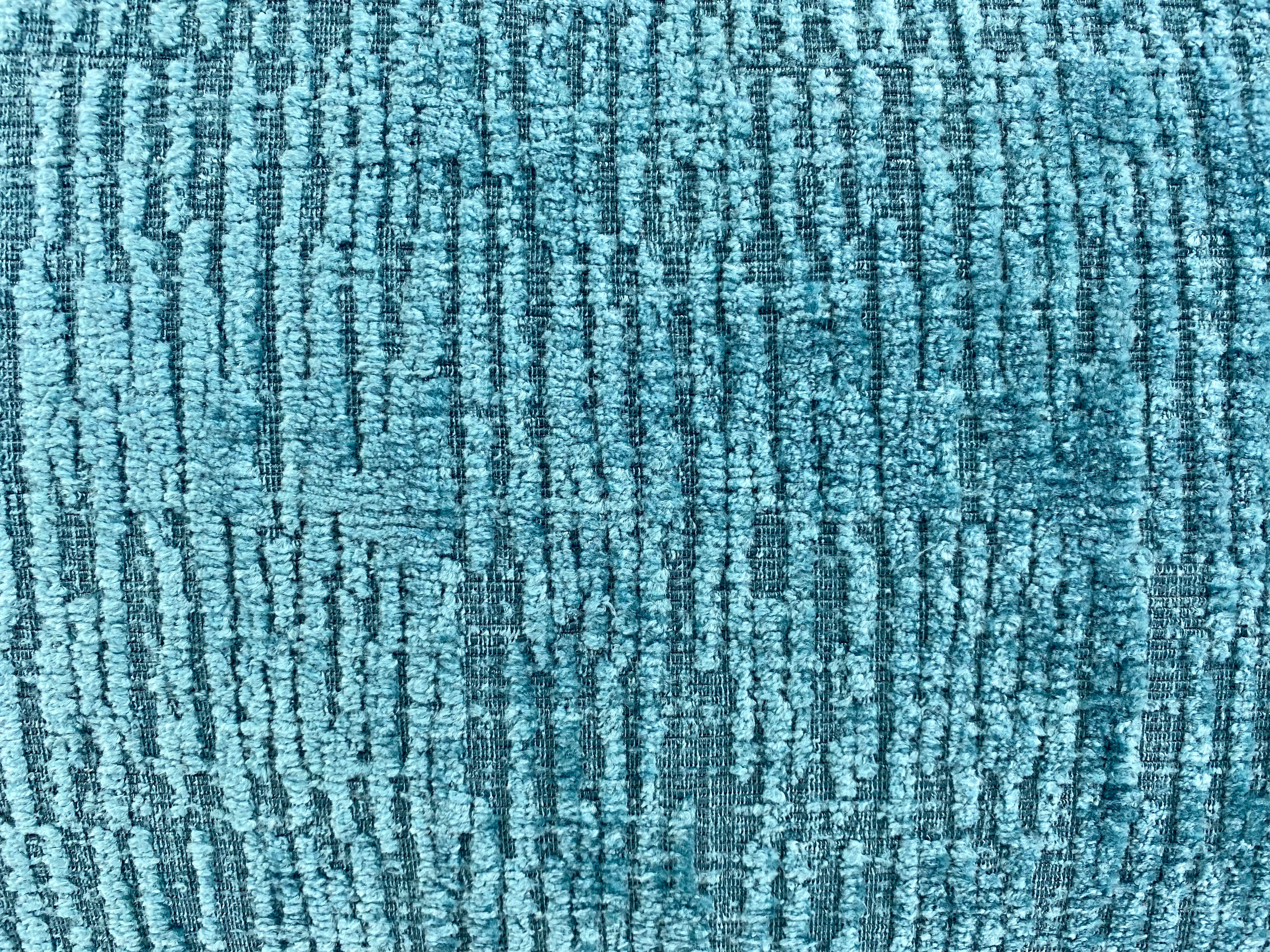 Luxury Lumbar Pillow - 24" x 14" - Confetti Pop Turquoise