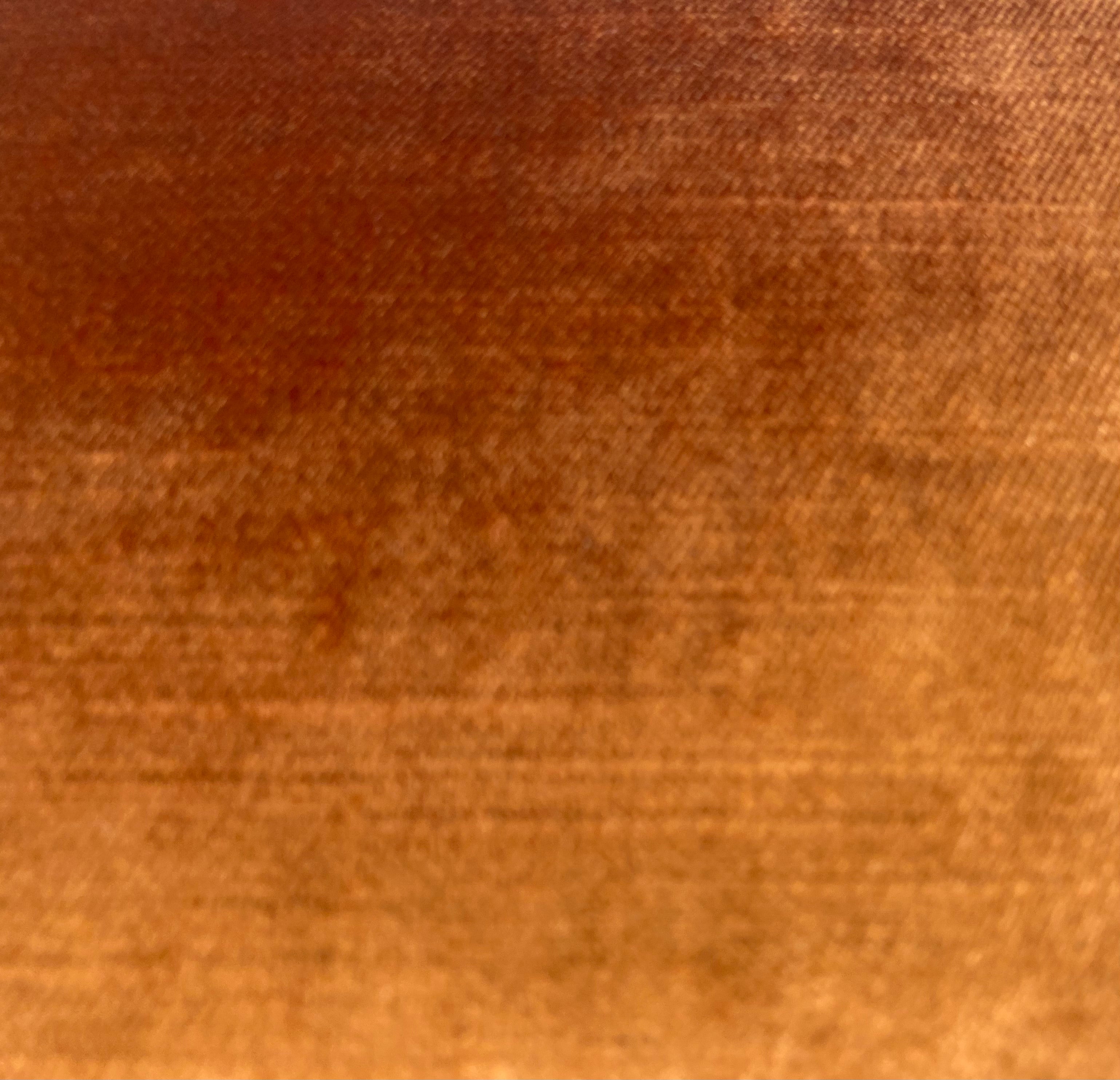 Luxury Lumbar Pillow – 24" × 14" – Iridescence Orange – Double Front