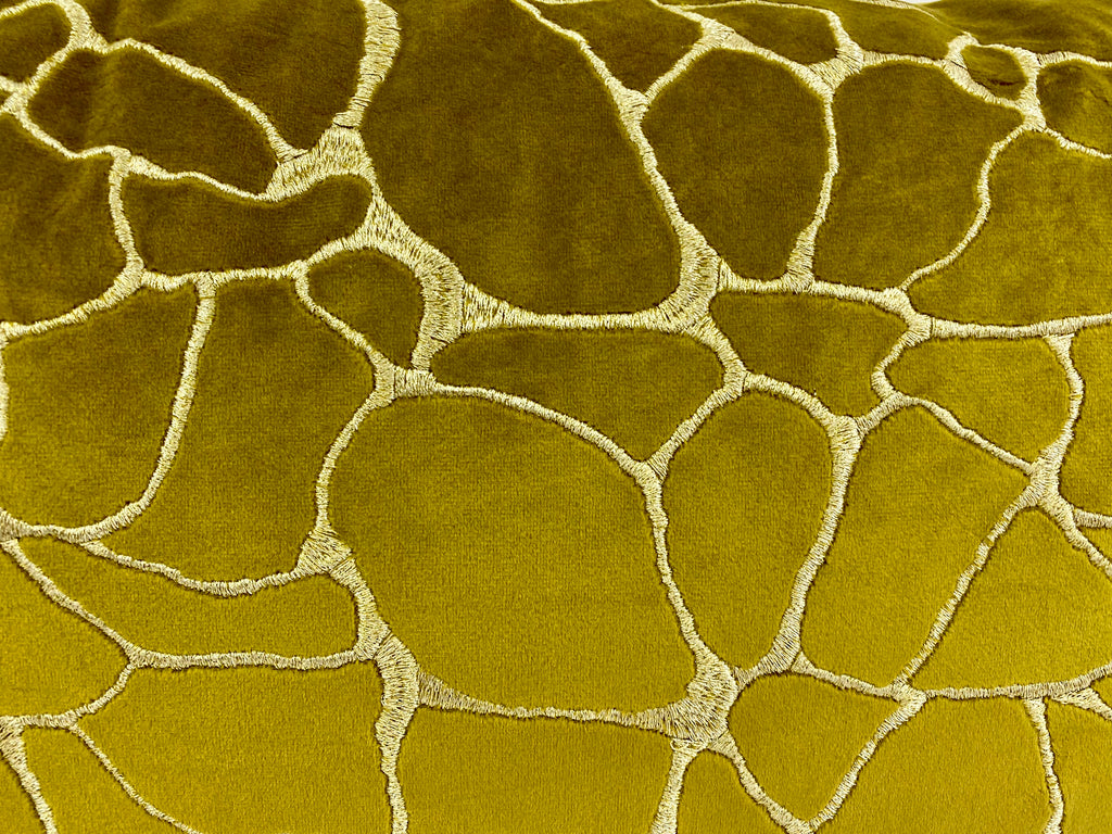 Luxury Lumbar Pillow - 24" x 14" - Dare Sulfur