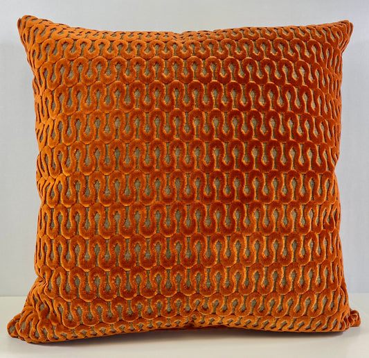 Luxury Pillow - 24" x 24" - Uluru Sunset; A color straight from outback Australia