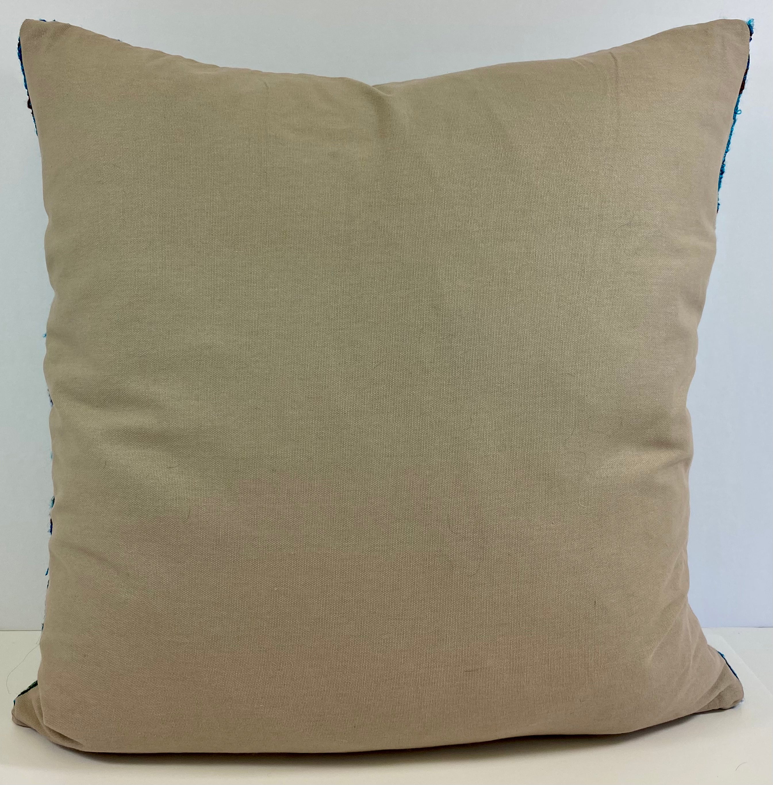 Luxury Pillow Custom 22" Color Twist-Blue