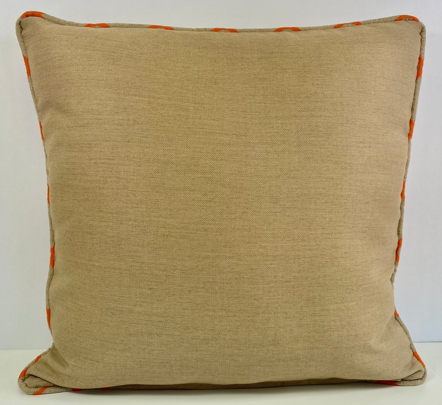 Luxury Outdoor Pillow - 22" x 22" -Casbar-Sand; Sunbrella, or equivalent, with poly fill