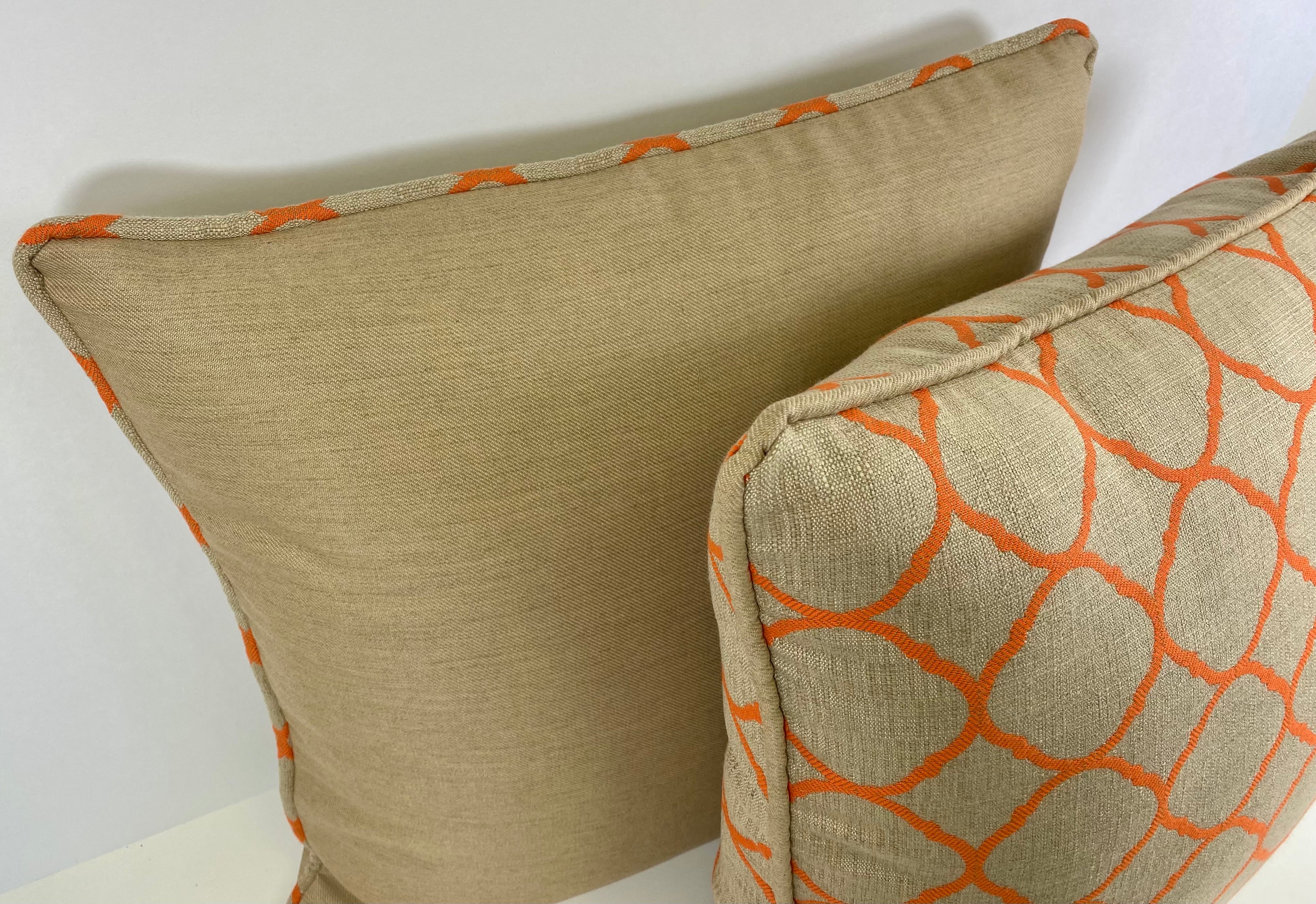 Luxury Outdoor Pillow - 22" x 22" -Casbar-Sand