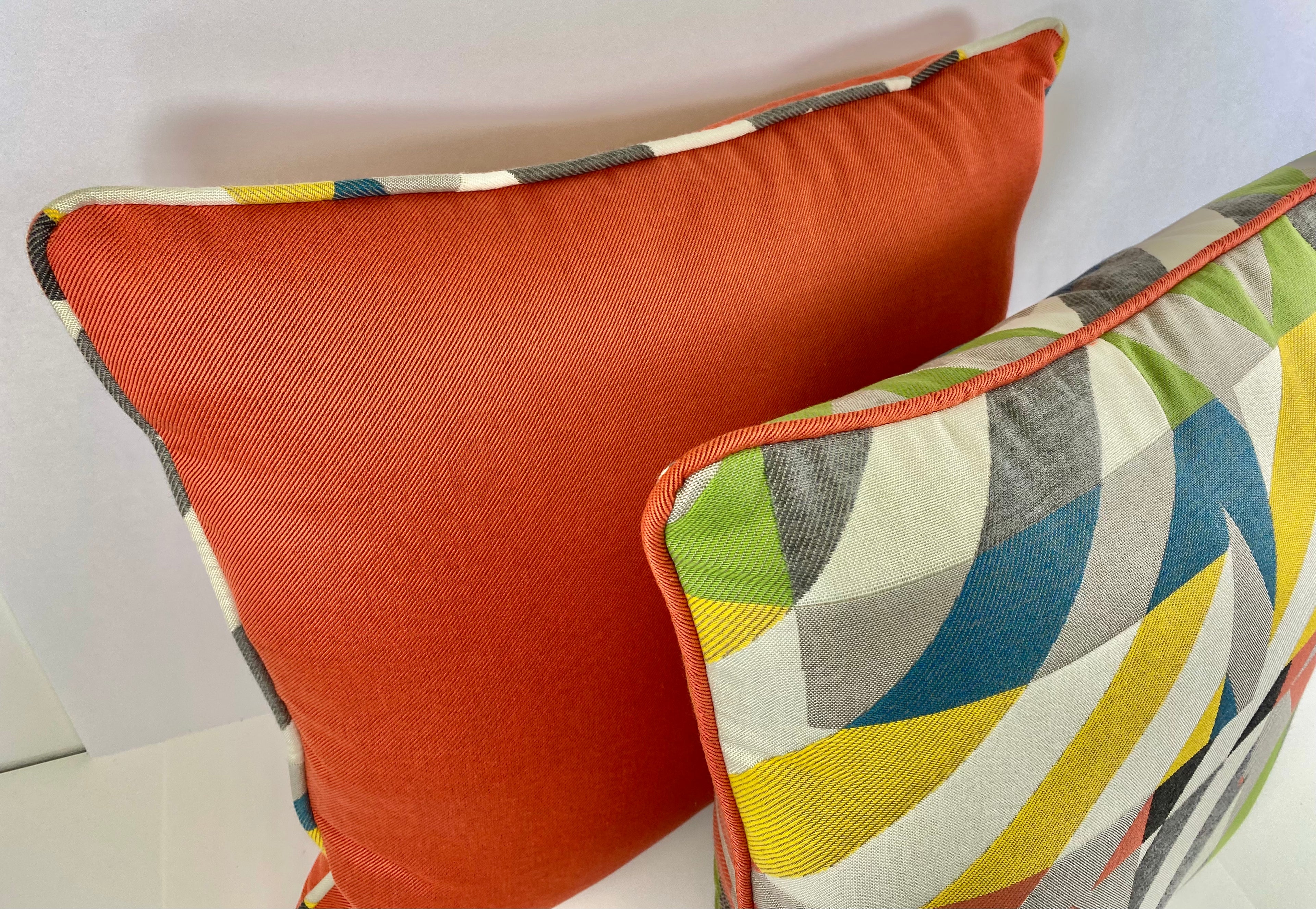 Luxury Outdoor Pillow - 22" x 22" - Saint Barts - Mezcalita