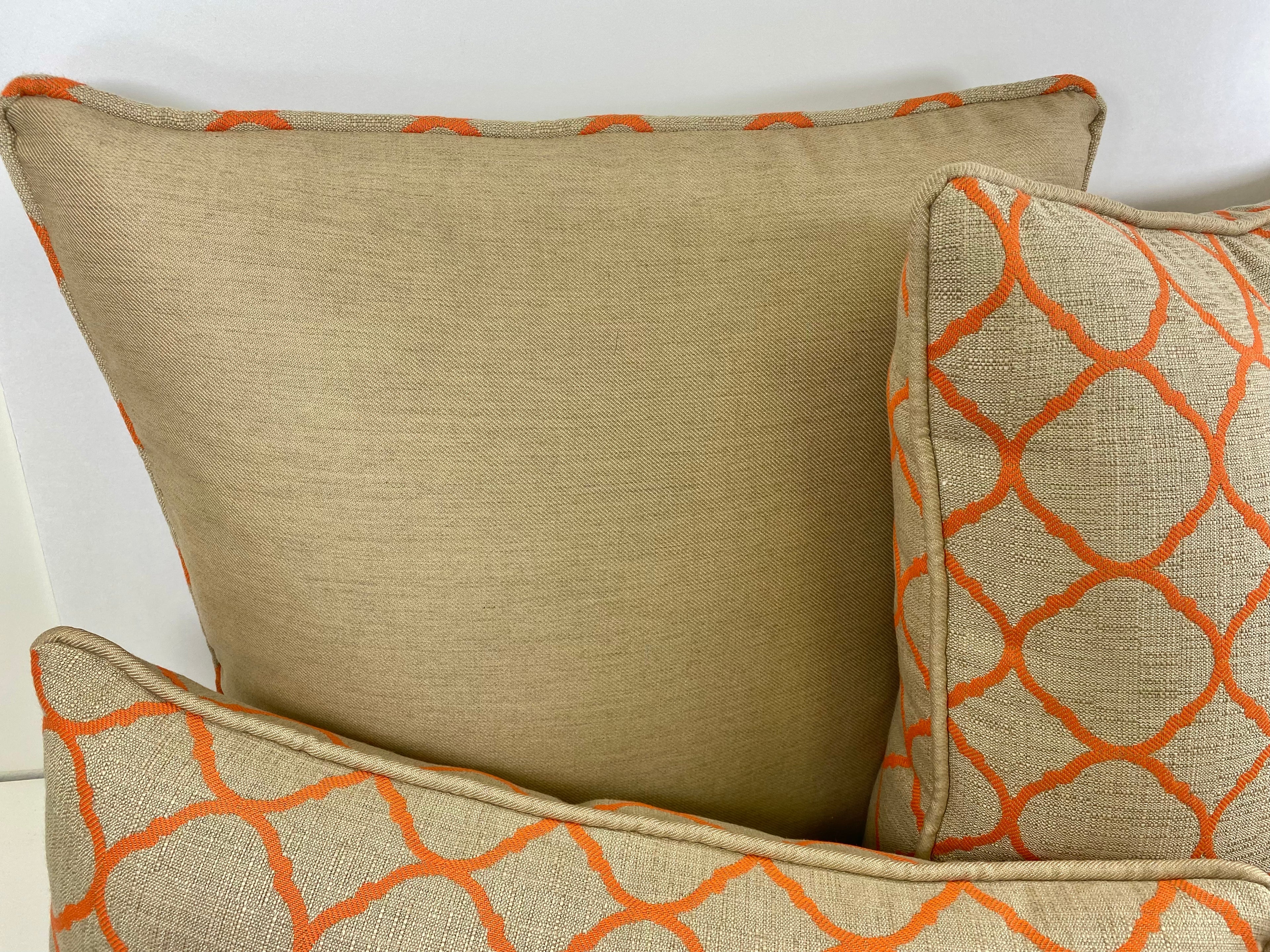 Luxury Outdoor Pillow - 22" x 22" -Casbar-Sand