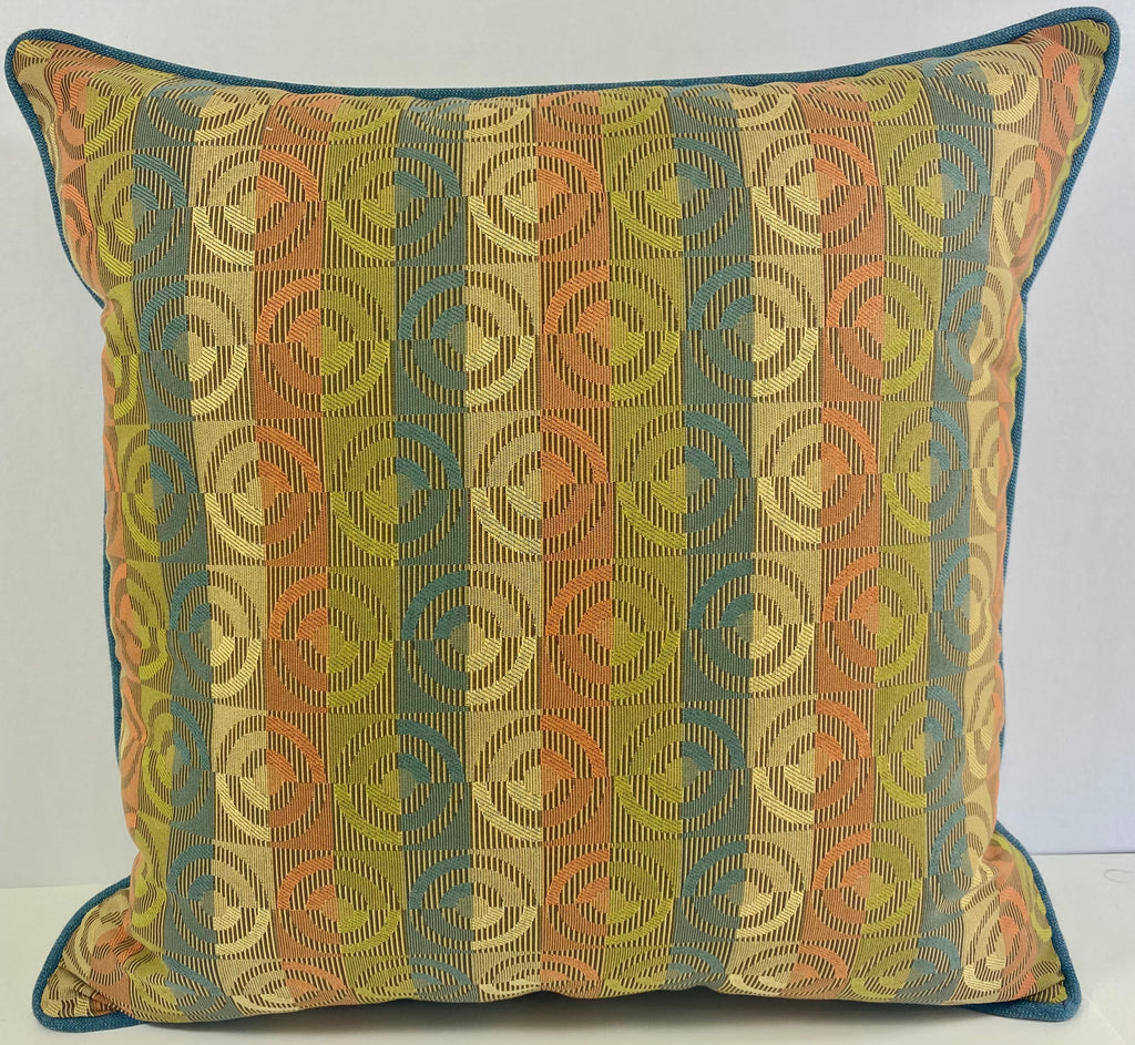 Luxury Outdoor Pillow - 22" x 22" - Cannes-Cocktail