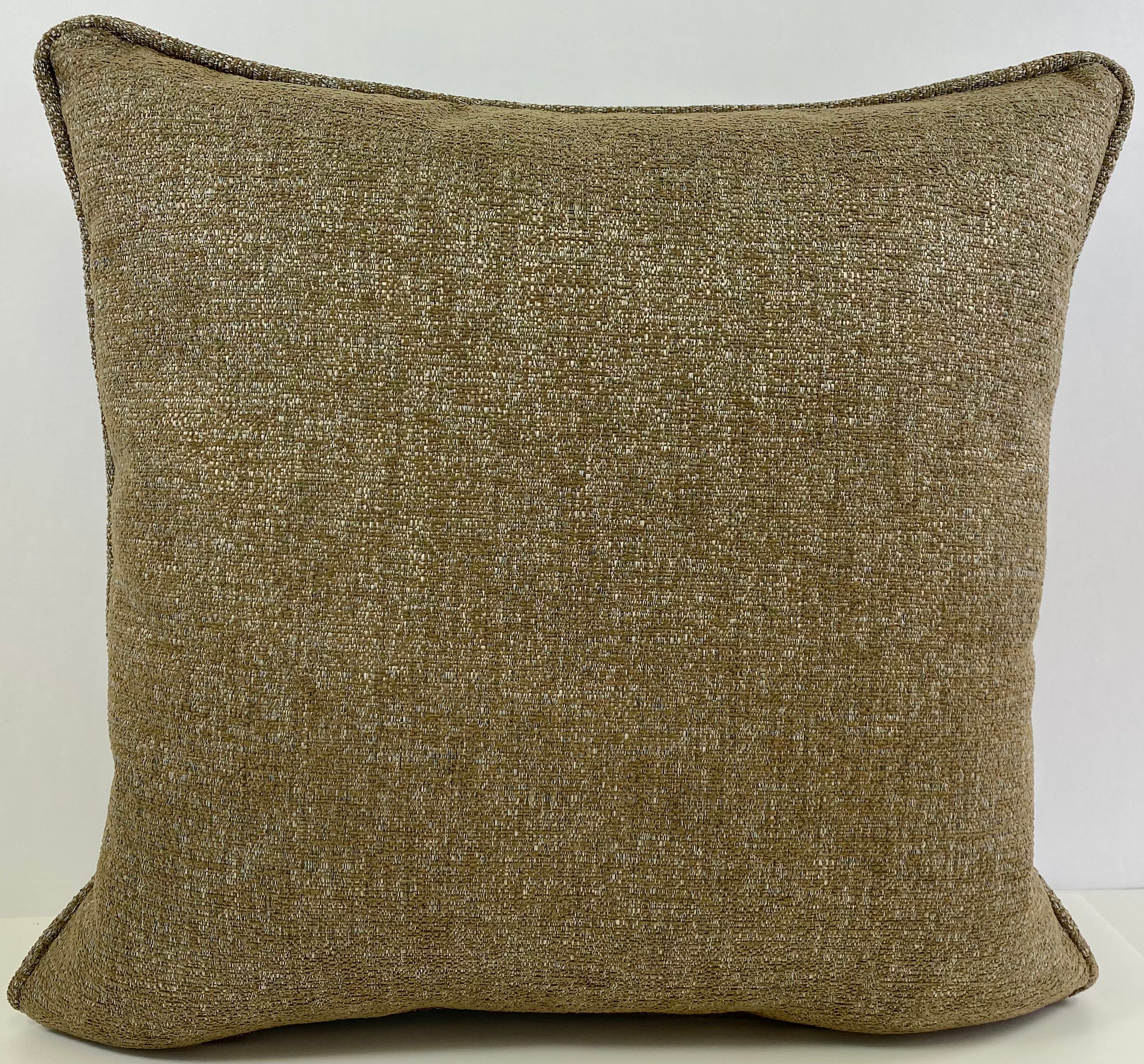 Luxury Outdoor Pillow - 22" x 22" - Maui - Rockpool